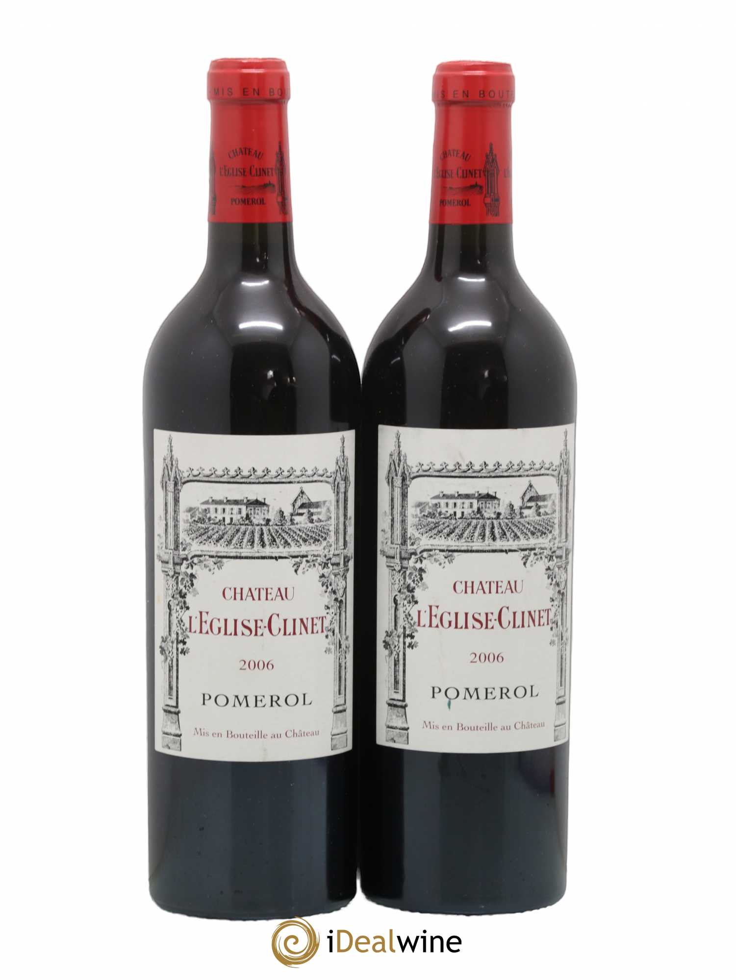 Château l' Église Clinet 2006 - Lot de 2 bouteilles - 0