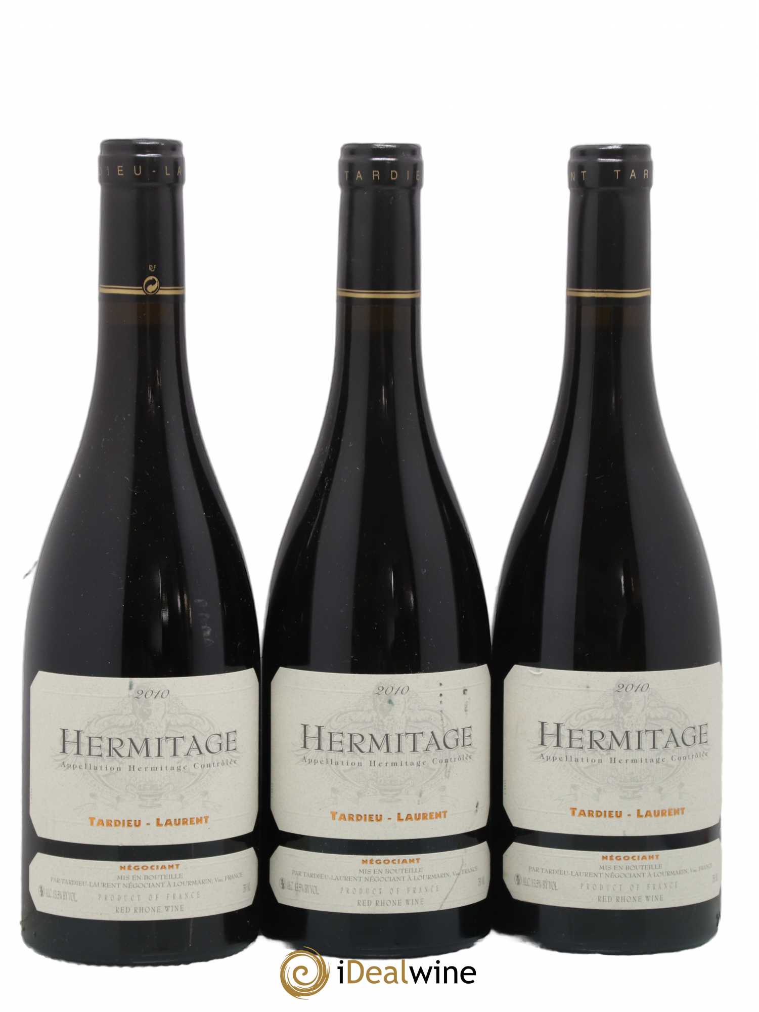 Hermitage Maison Tardieu-Laurent 2010 - Lot de 3 bouteilles - 0