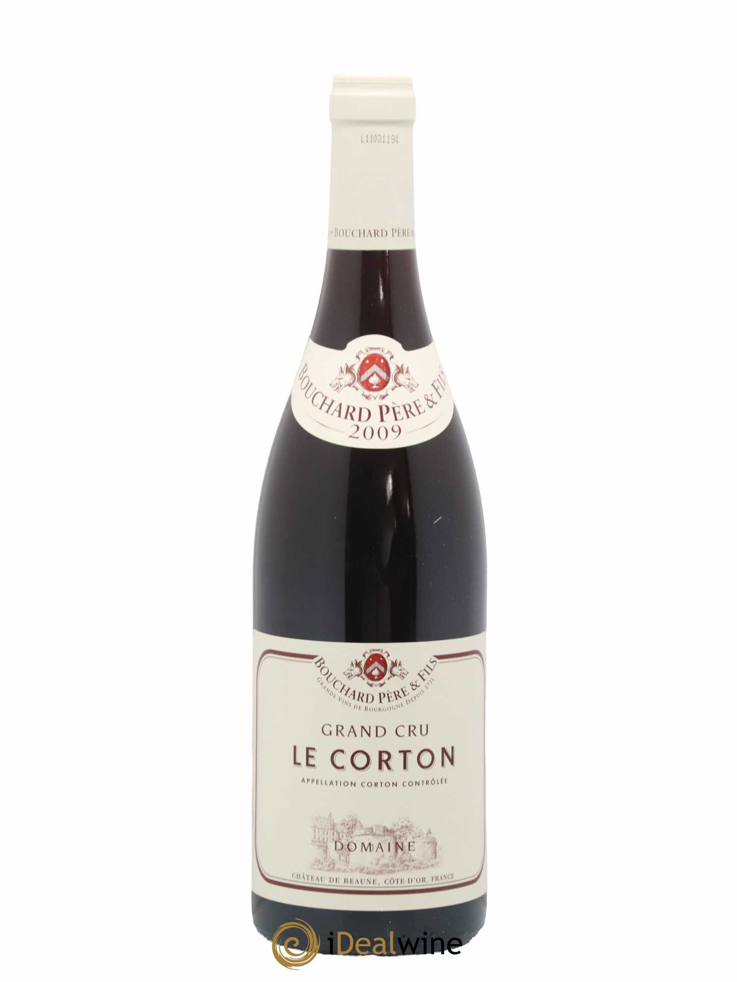 Corton Grand Cru Le Corton Bouchard Père & Fils 2009 - Lot de 1 bouteille - 0