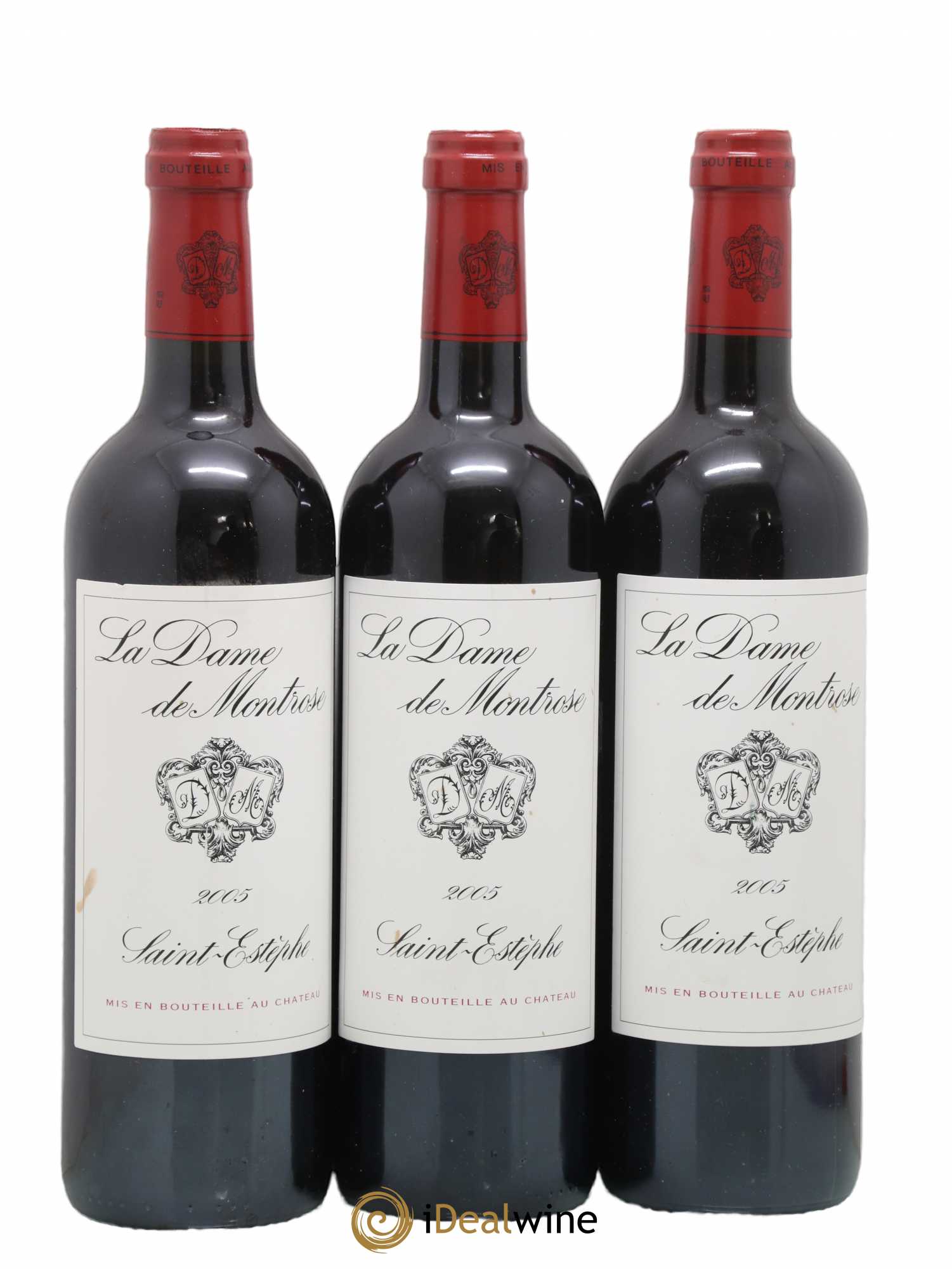 La Dame de Montrose Second Vin 2005 - Lot de 3 bouteilles - 0