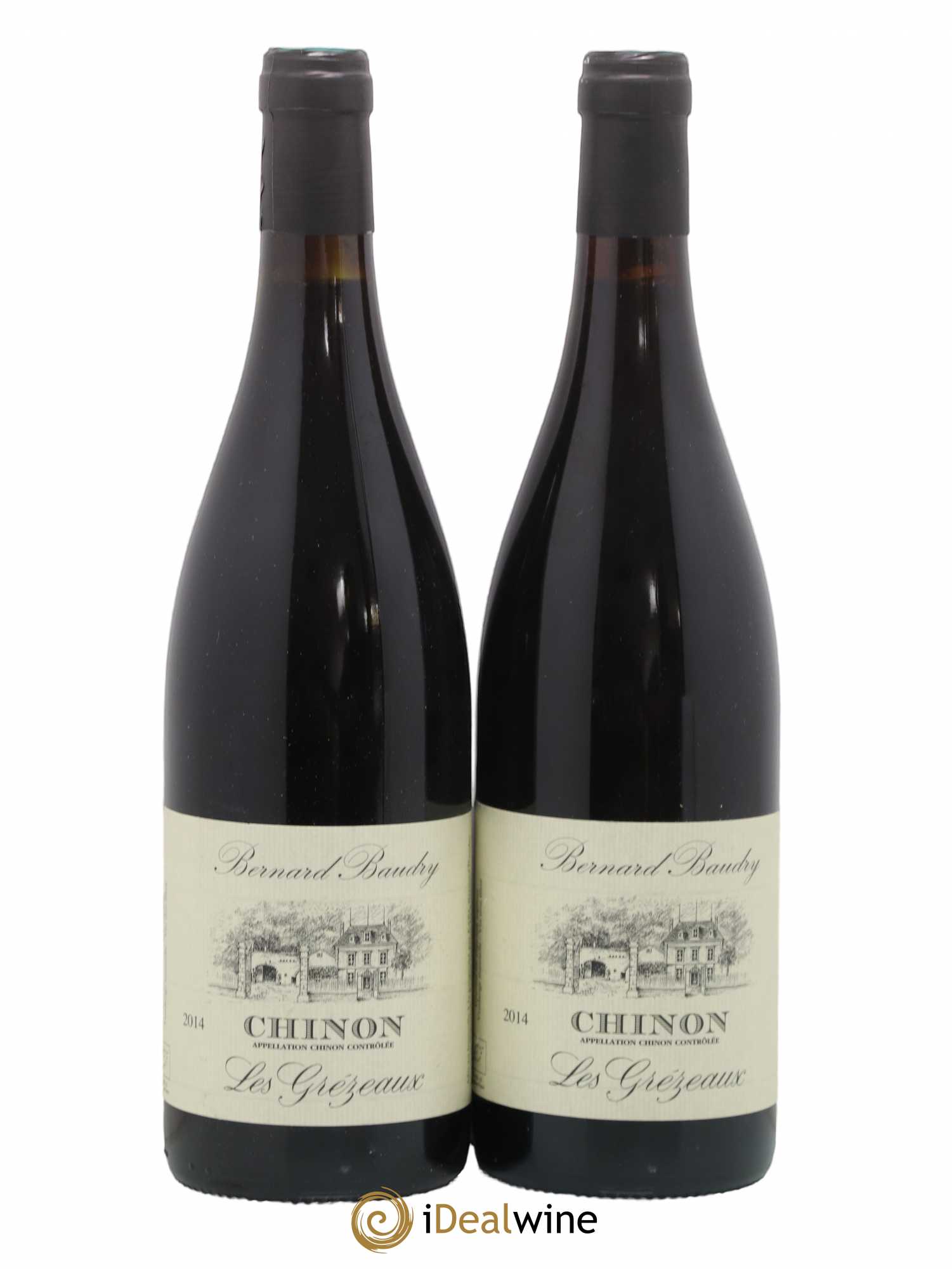 Chinon Les Grézeaux Bernard Baudry 2014 - Lot de 2 bouteilles - 0