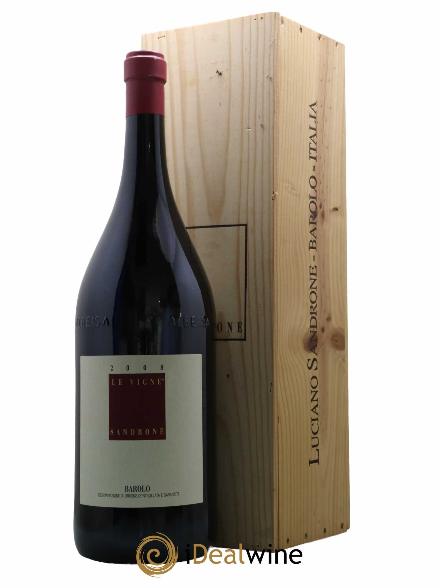 Barolo Sandrone Le Vigne 2008 - Lot de 1 double magnum - 1