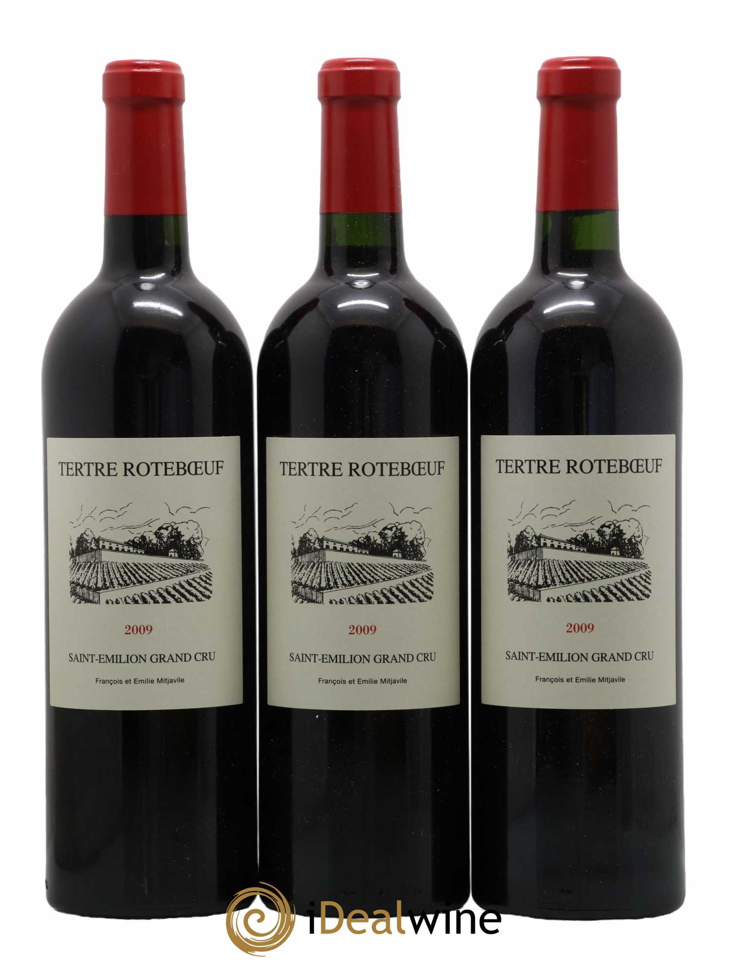 Château Tertre Roteboeuf 2009 - Lot de 6 bouteilles - 1