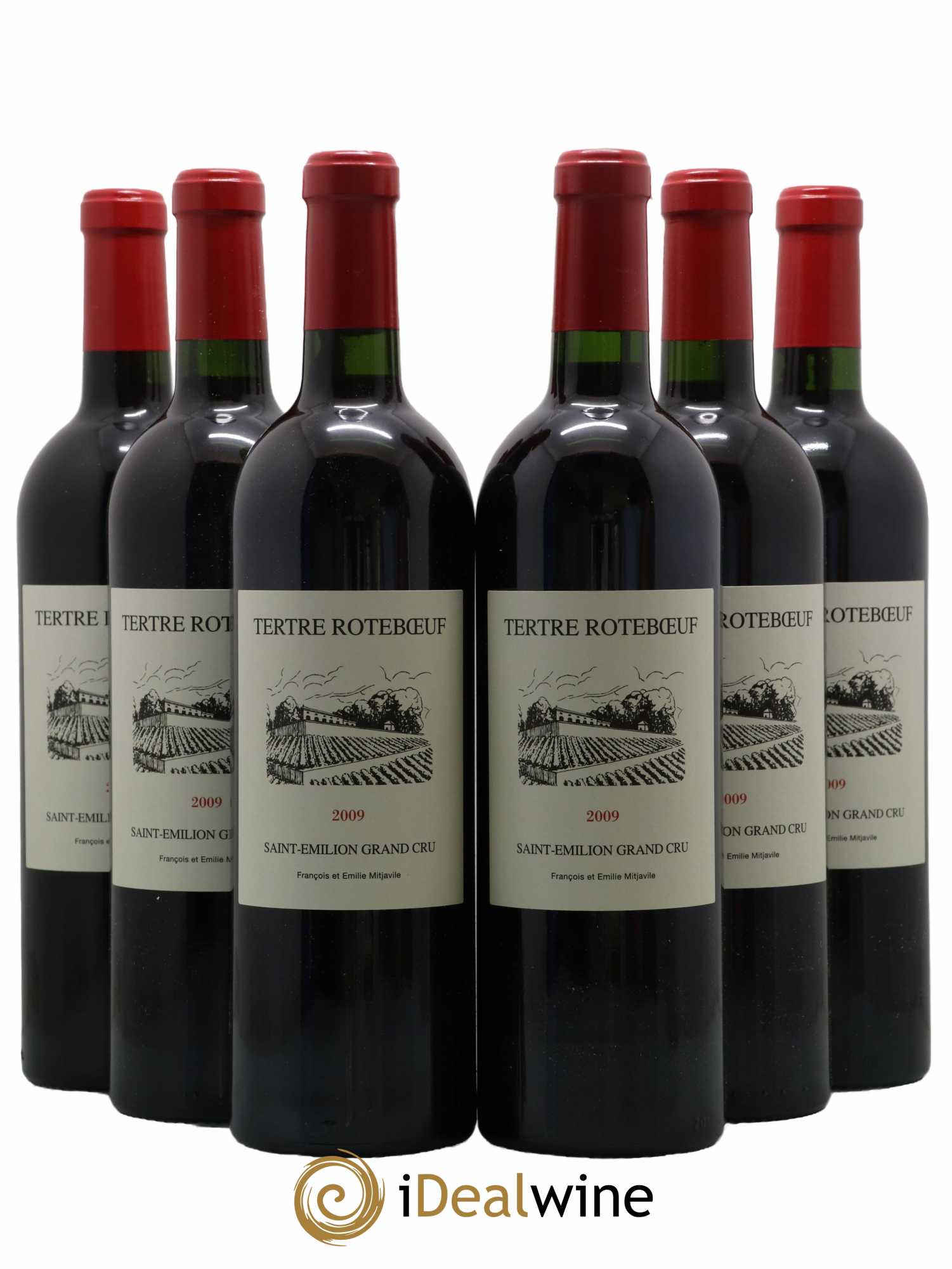 Château Tertre Roteboeuf 2009 - Lot de 6 bouteilles - 0