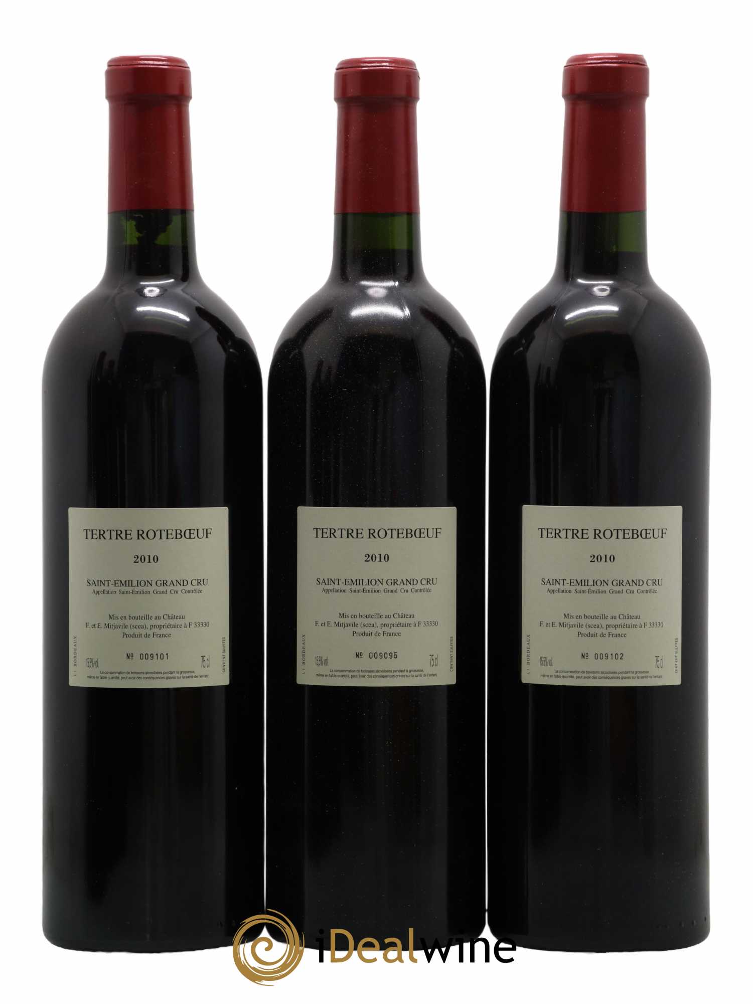 Château Tertre Roteboeuf 2010 - Posten von 6 Flaschen - 2