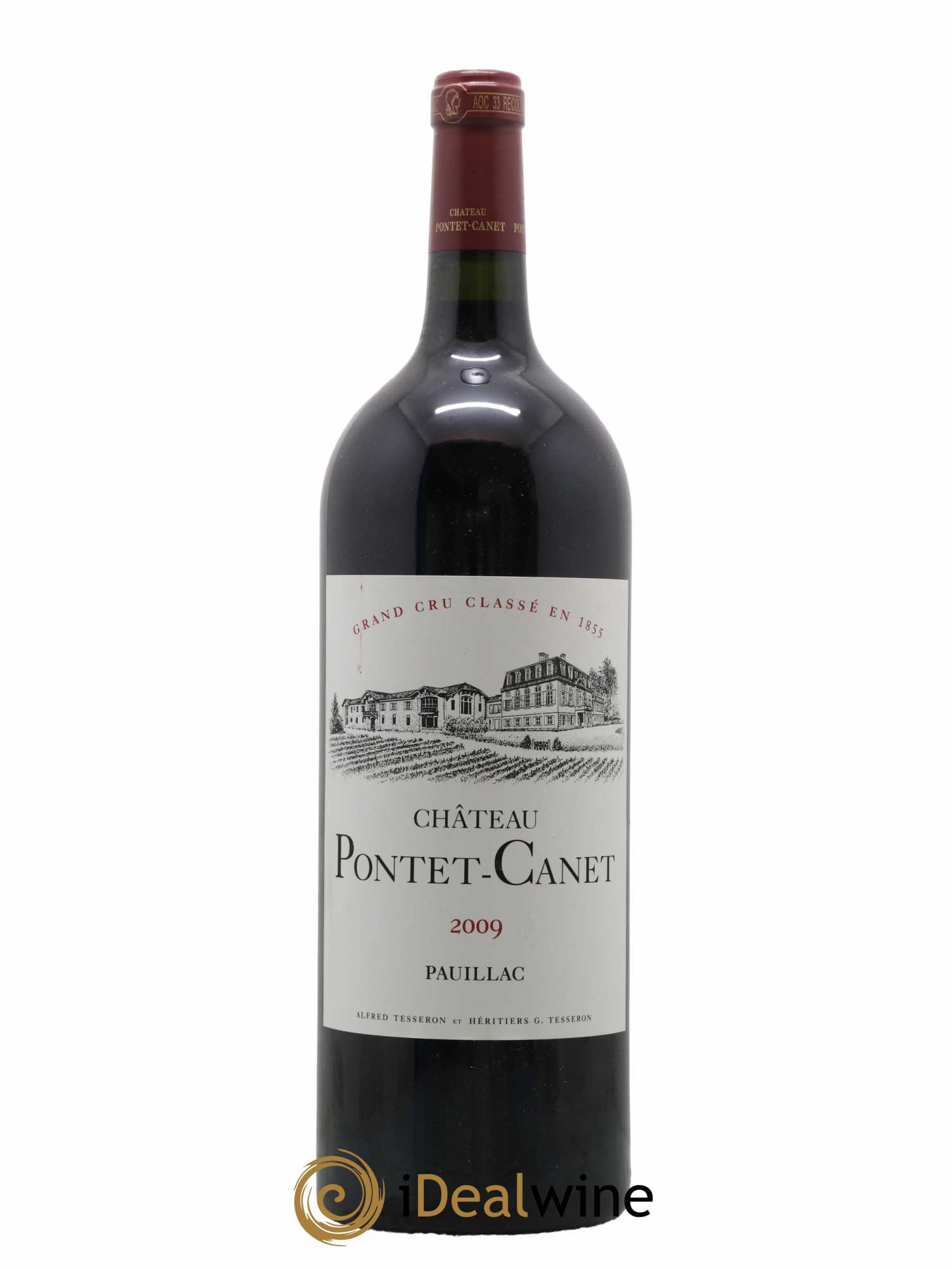 Château Pontet Canet 5ème Grand Cru Classé 2009 - Lot de 1 magnum - 0