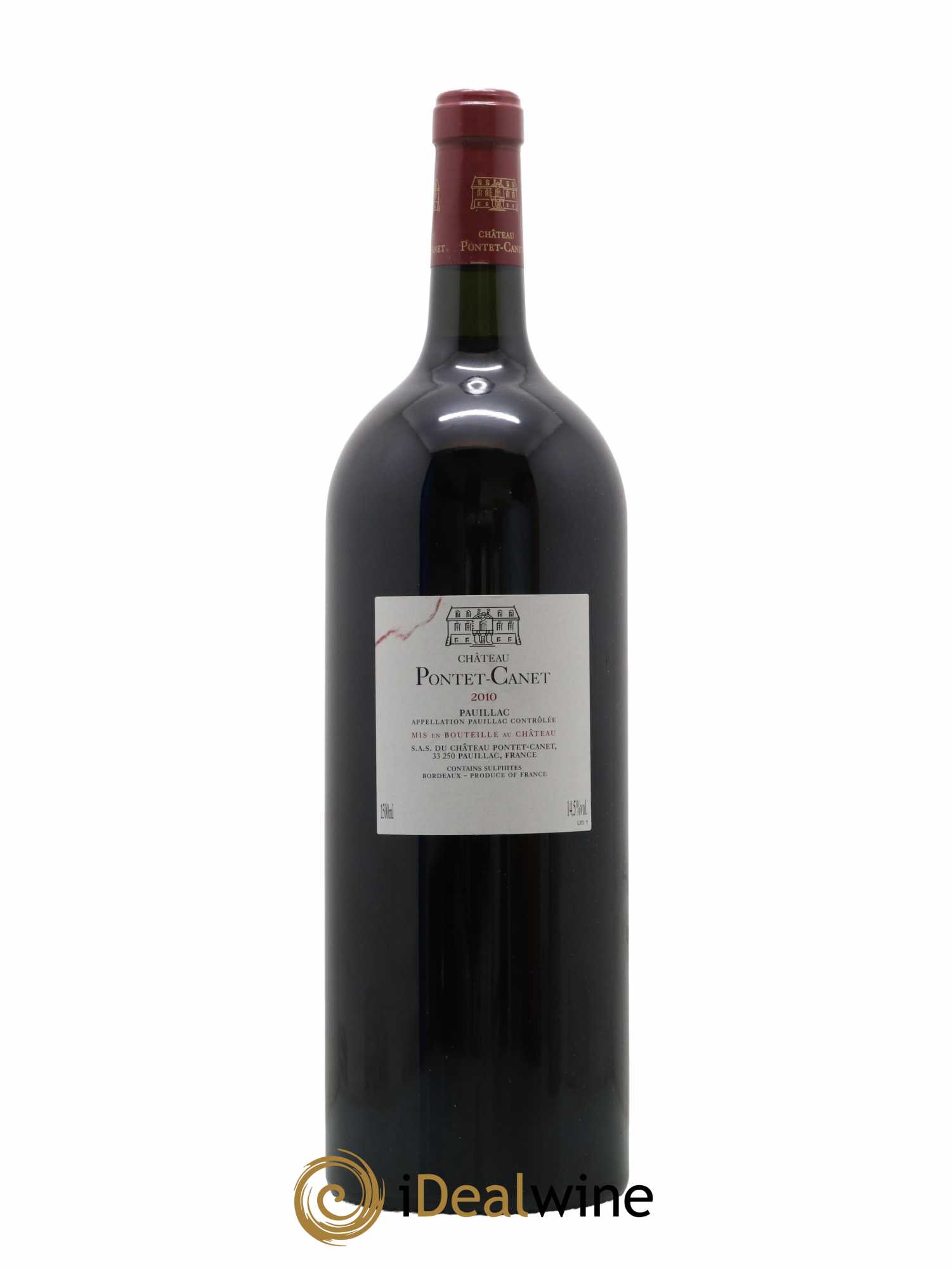 Château Pontet Canet 5ème Grand Cru Classé 2010 - Lot de 1 magnum - 1