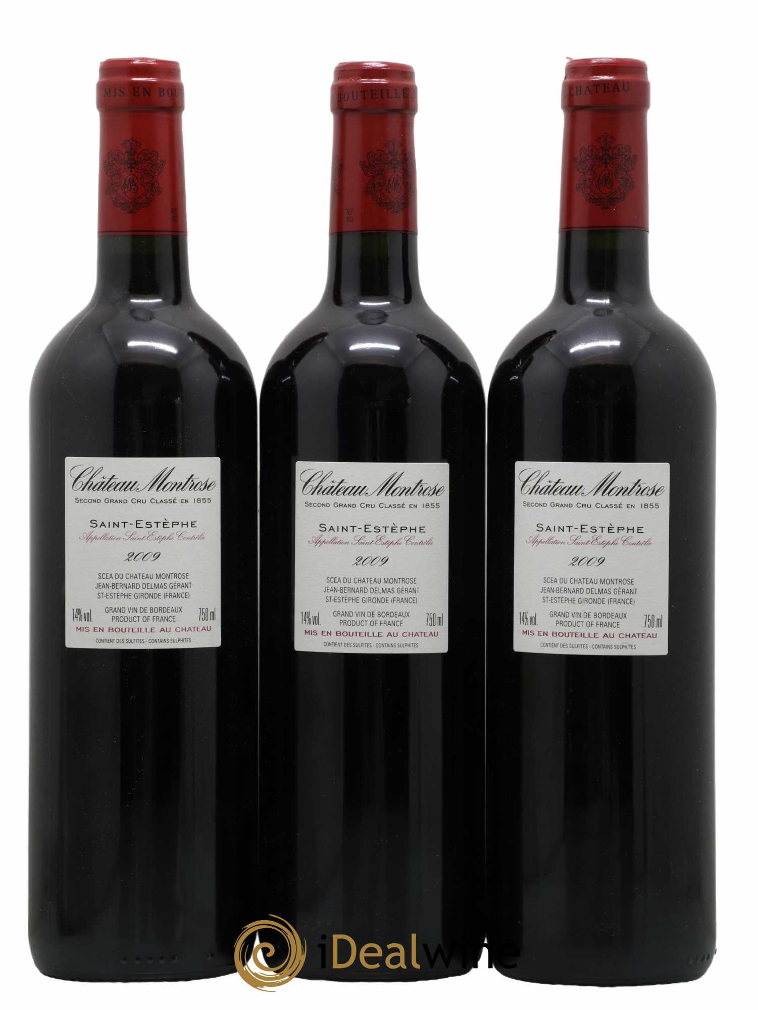 Château Montrose 2ème Grand Cru Classé 2009 - Posten von 2 Flaschen - 1