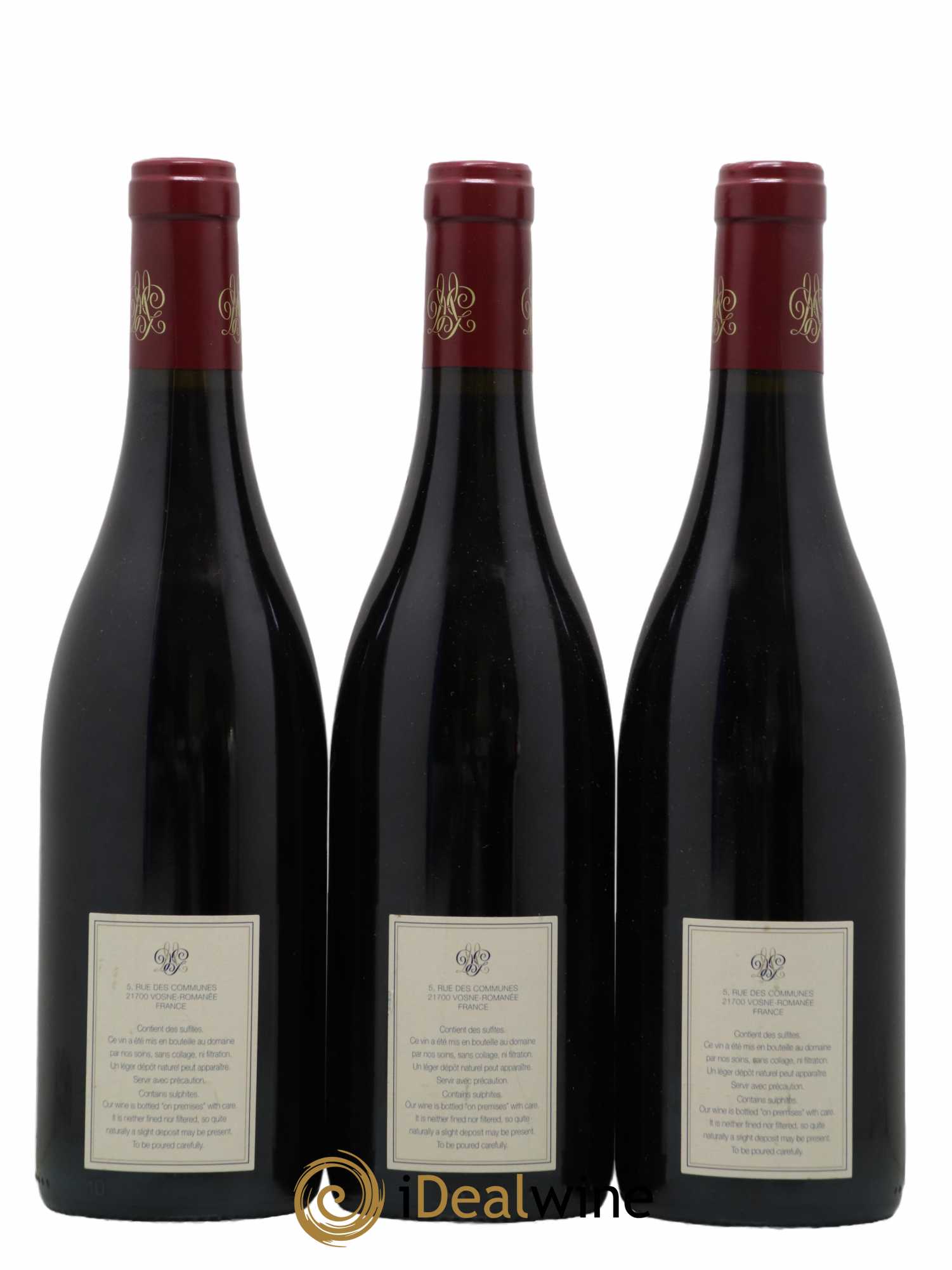 Vosne-Romanée Mugneret-Gibourg (Domaine) 2013 - Lot de 3 bouteilles - 1