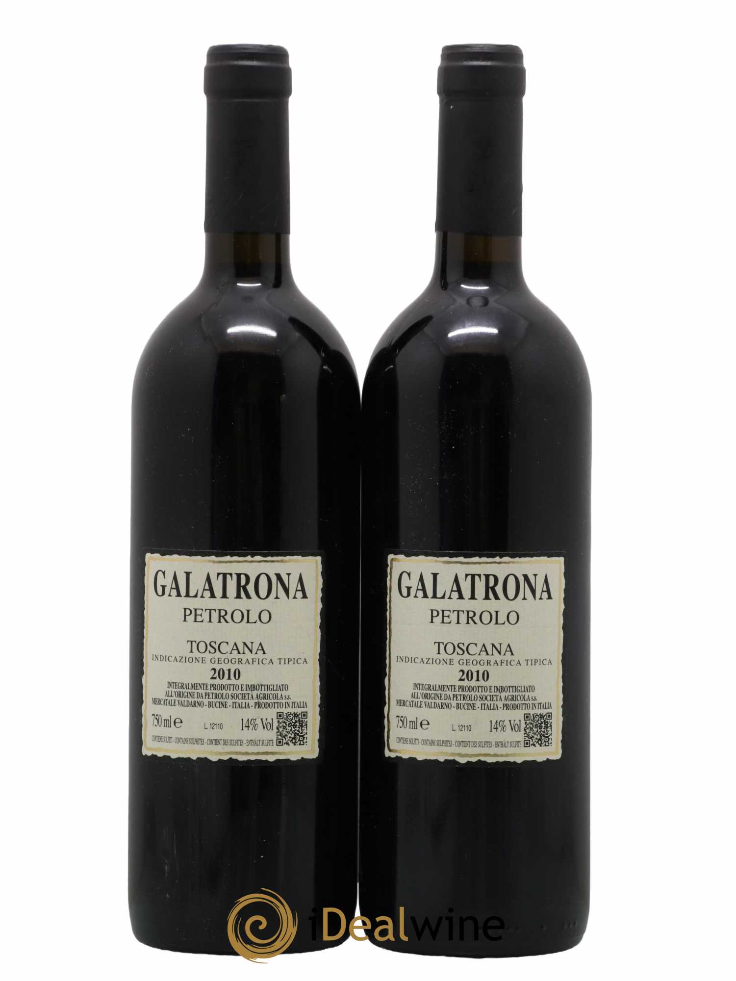 Toscana IGT Galatrona Petrolo 2010 - Posten von 2 Flaschen - 1