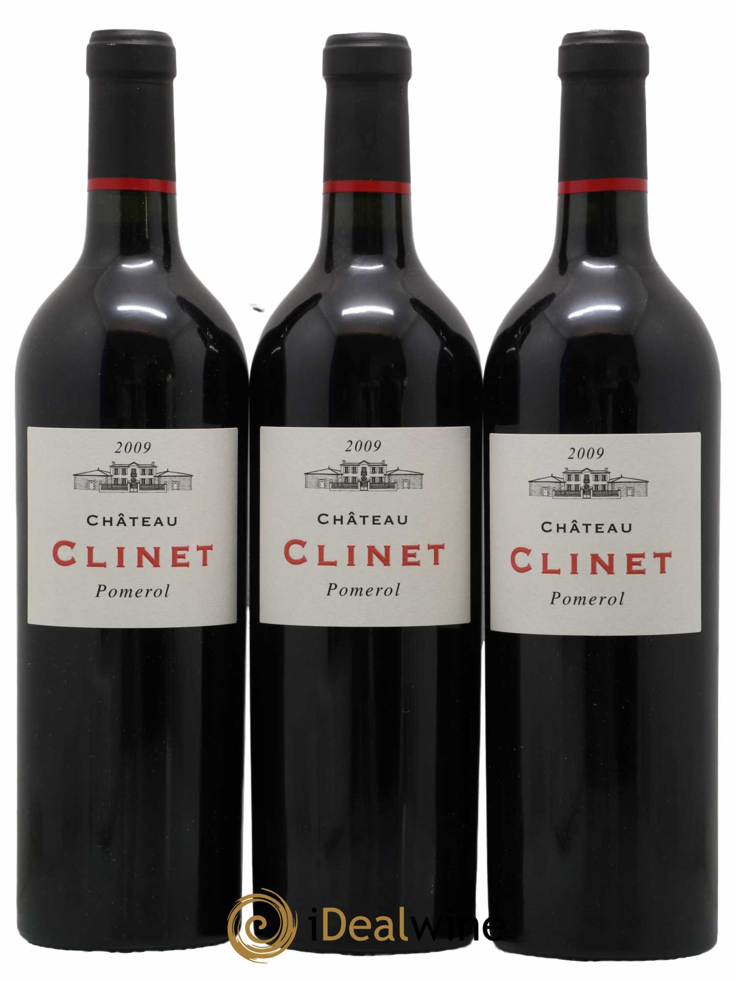 Château Clinet 2009 - Lot de 3 bouteilles - 0