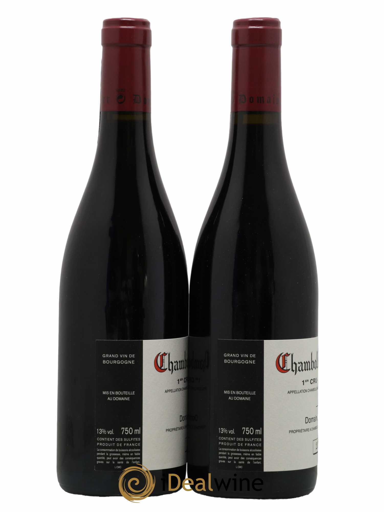 Chambolle-Musigny 1er Cru Les Cras Georges Roumier (Domaine) 2018 - Lot de 2 bouteilles - 1