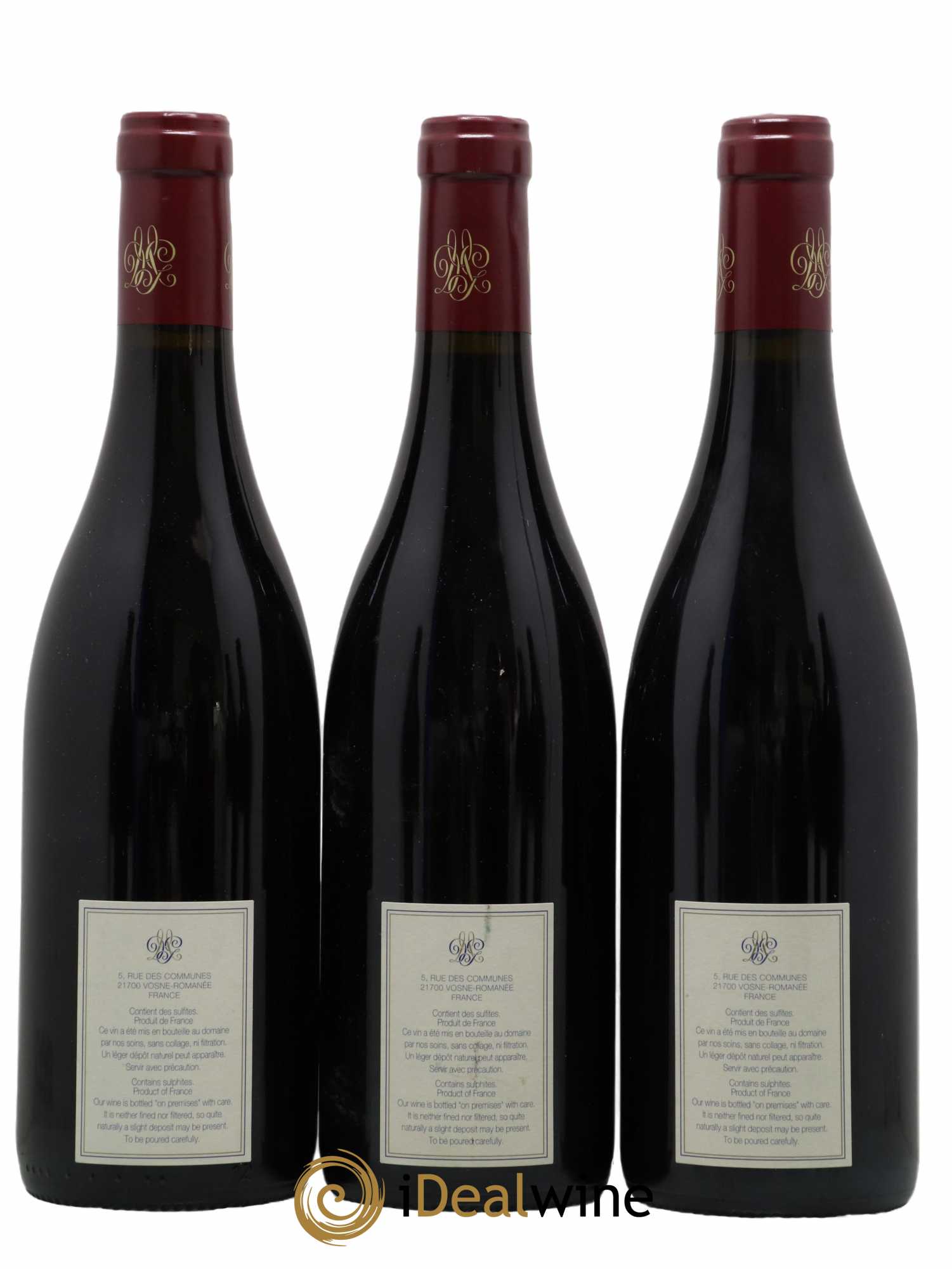 Vosne-Romanée Mugneret-Gibourg (Domaine) 2015 - Lot de 3 bouteilles - 1