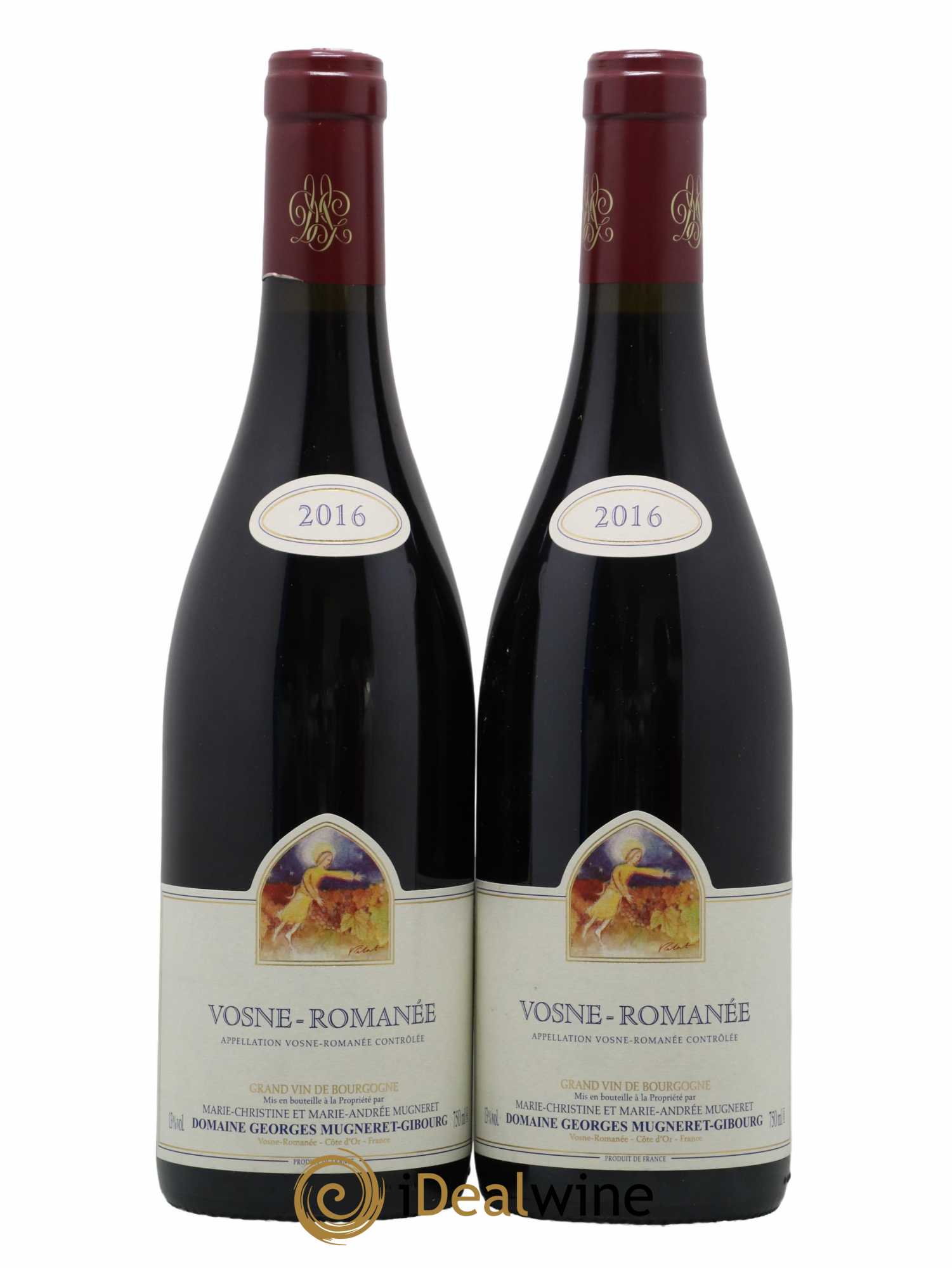 Vosne-Romanée Mugneret-Gibourg (Domaine) 2016 - Lot de 2 bouteilles - 0