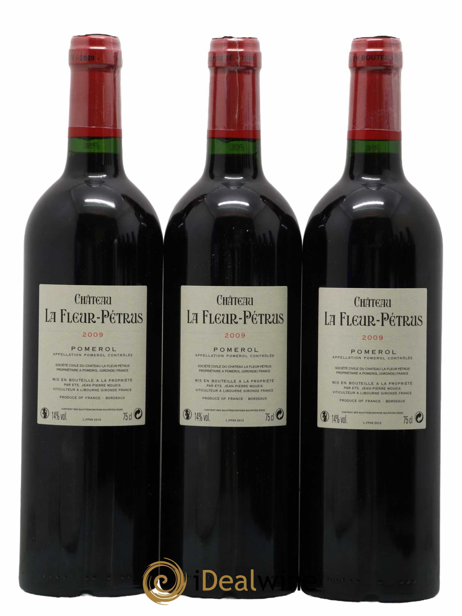 Château la Fleur Petrus 2009 - Lot de 3 bouteilles - 1