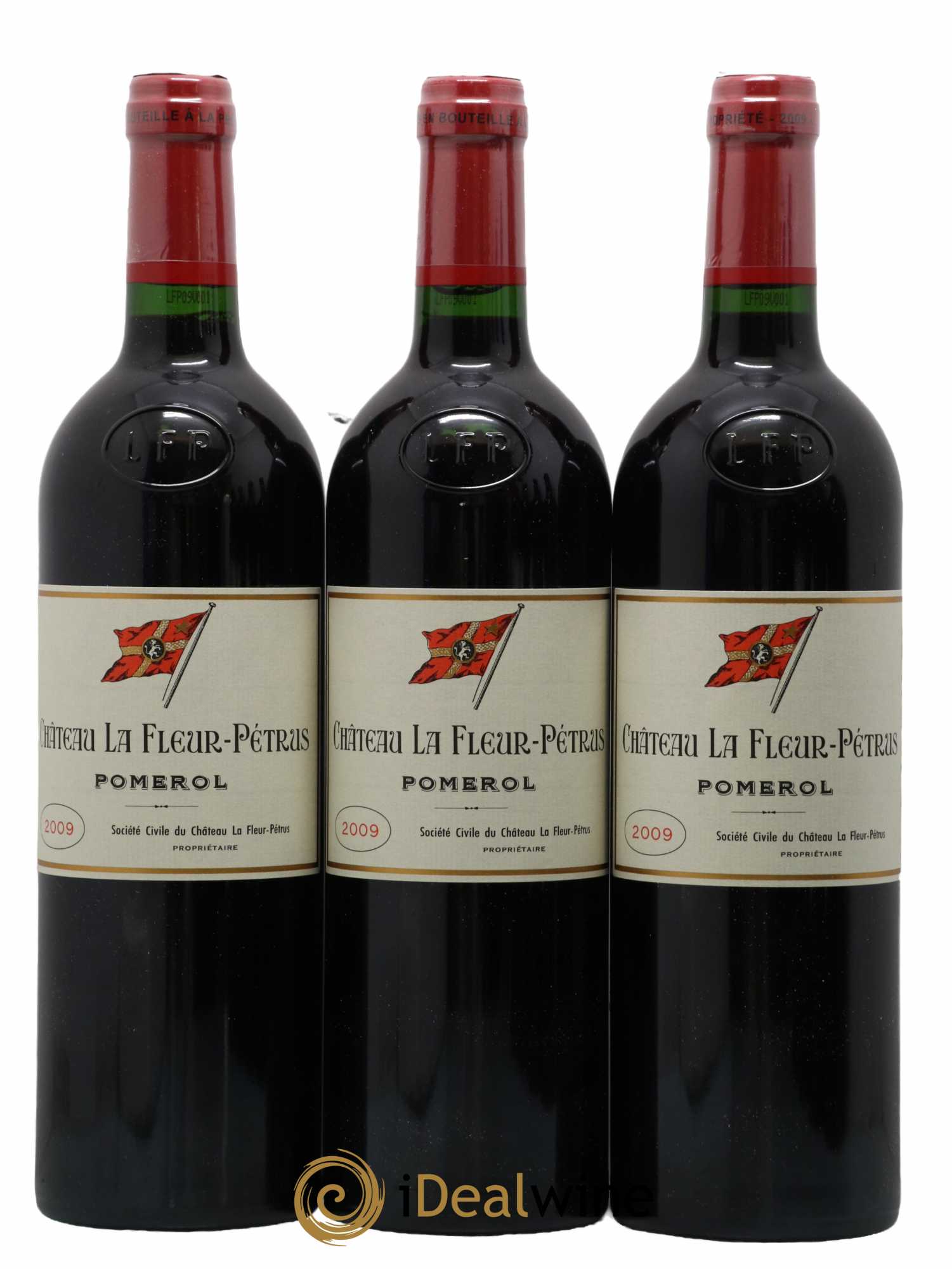 Château la Fleur Petrus 2009 - Lot de 3 bouteilles - 0