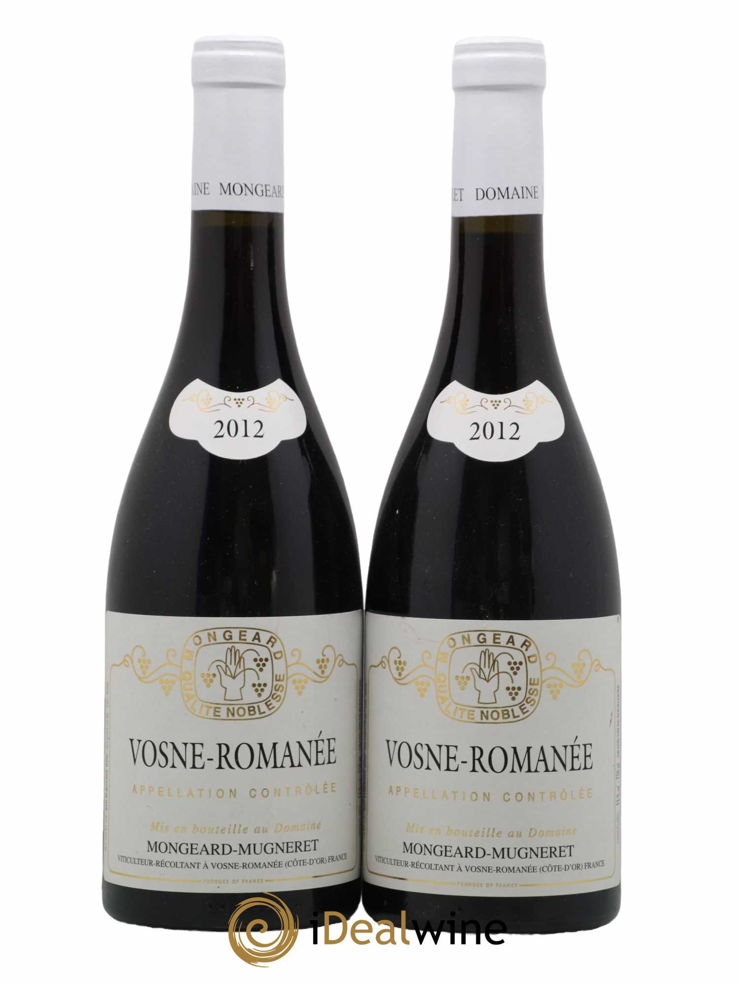 Vosne-Romanée Mongeard-Mugneret (Domaine) 2012 - Lot de 2 bouteilles - 0