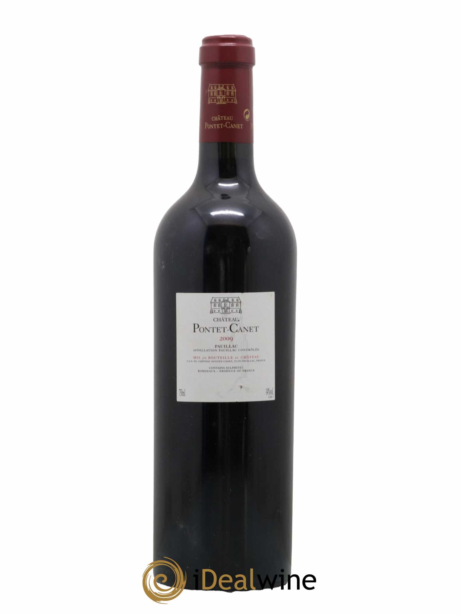 Château Pontet Canet 5ème Grand Cru Classé 2009 - Posten von 1 Flasche - 1
