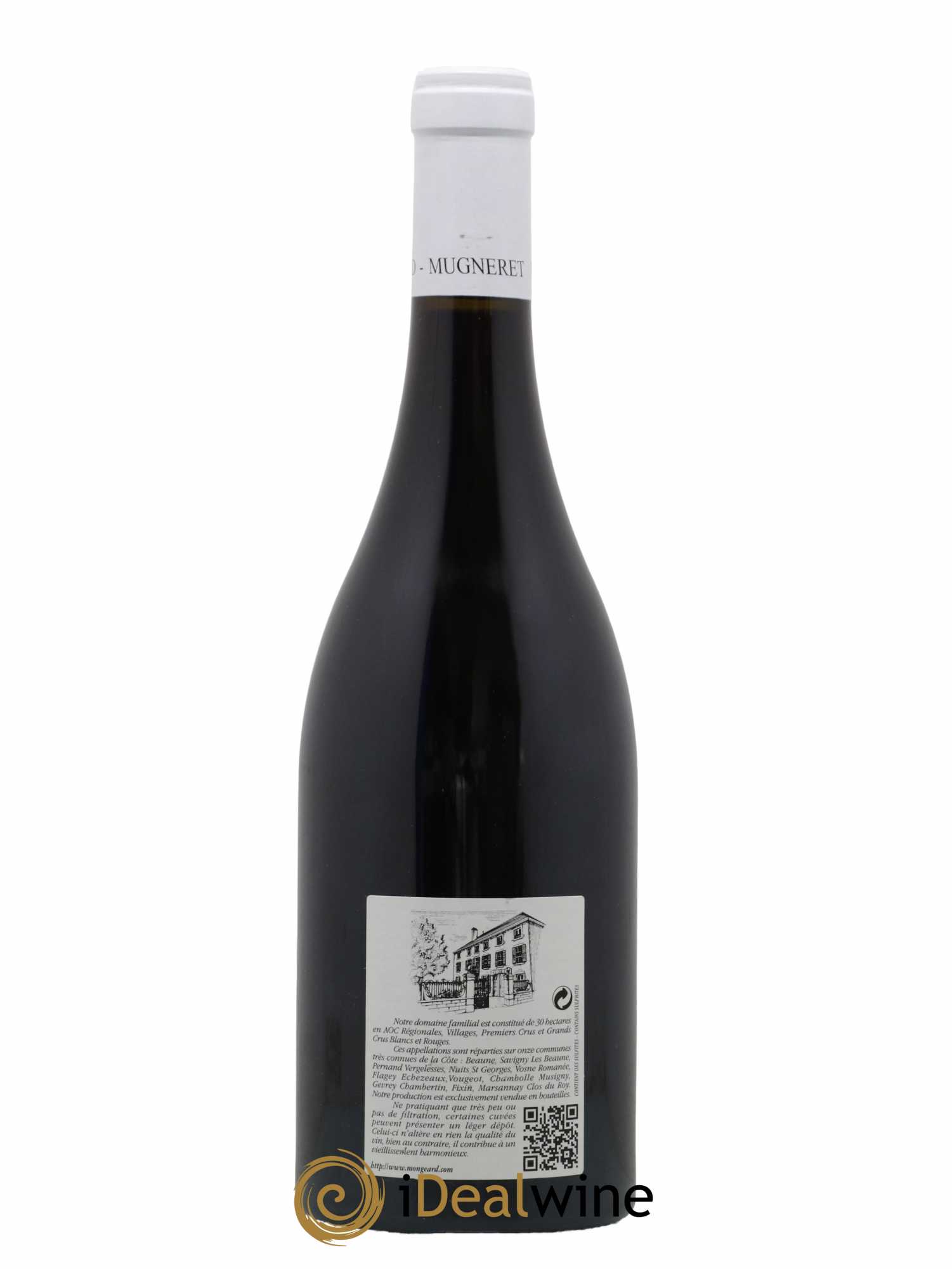 Clos de Vougeot Grand Cru Mongeard-Mugneret (Domaine) 2015 - Lot de 1 bouteille - 1
