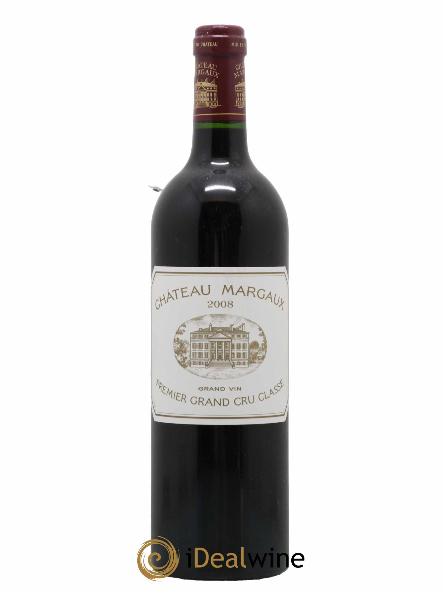 Château Margaux 1er Grand Cru Classé 2008 - Lot de 1 bouteille - 0