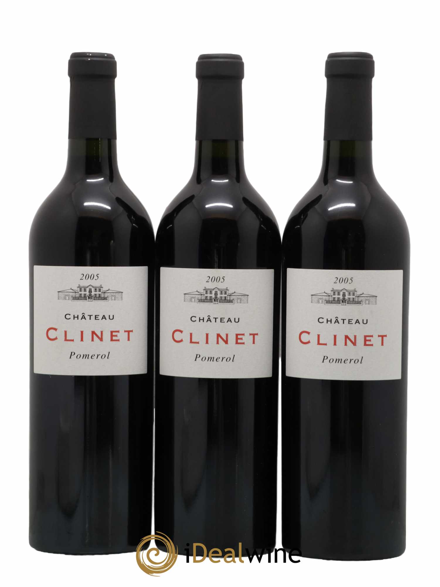 Château Clinet 2005 - Lot de 3 bouteilles - 0