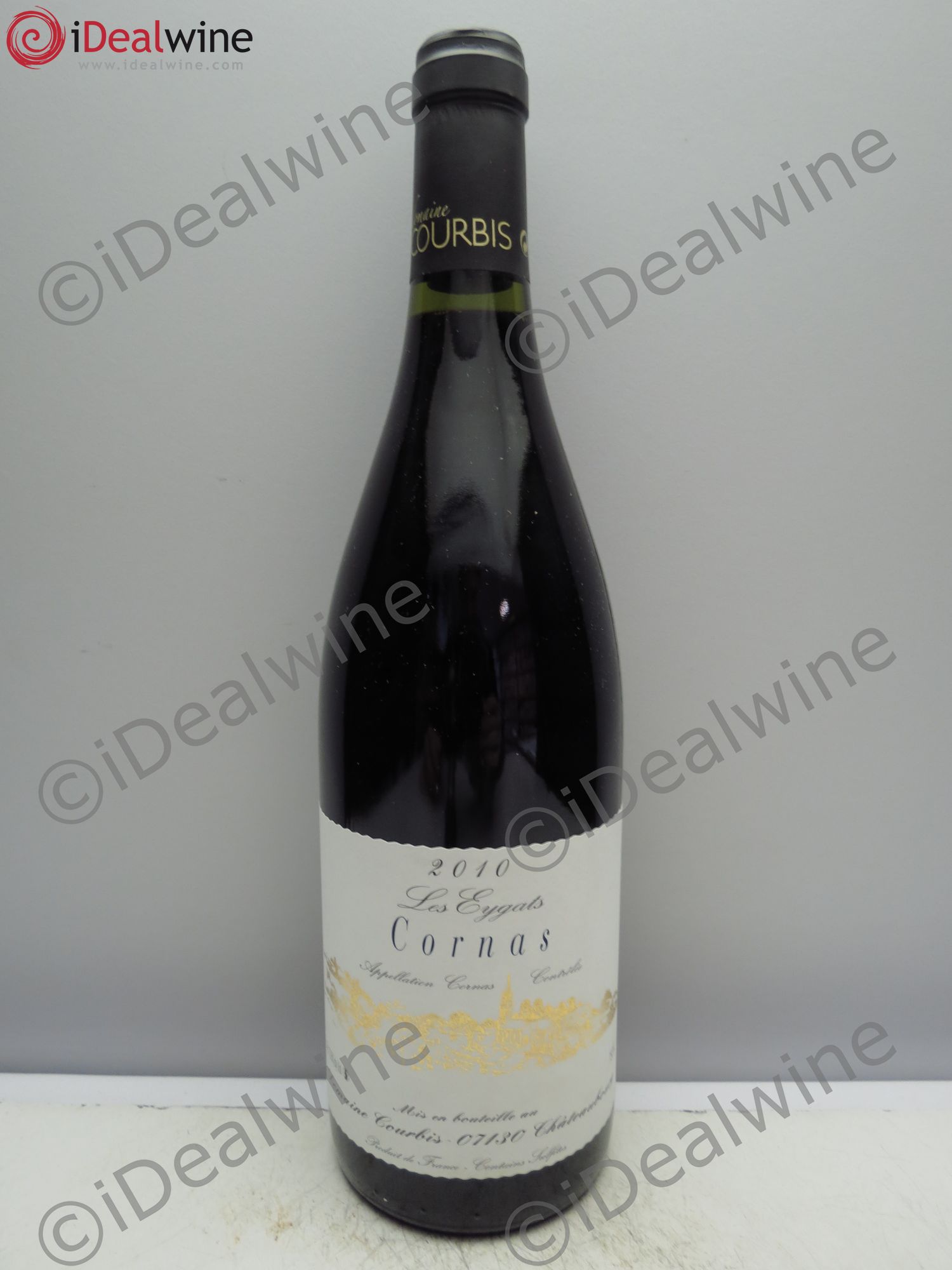 Cornas Les Eygats - Courbis (sans prix de réserve / no reserve) 2010 - Posten von 1 Flasche - 0