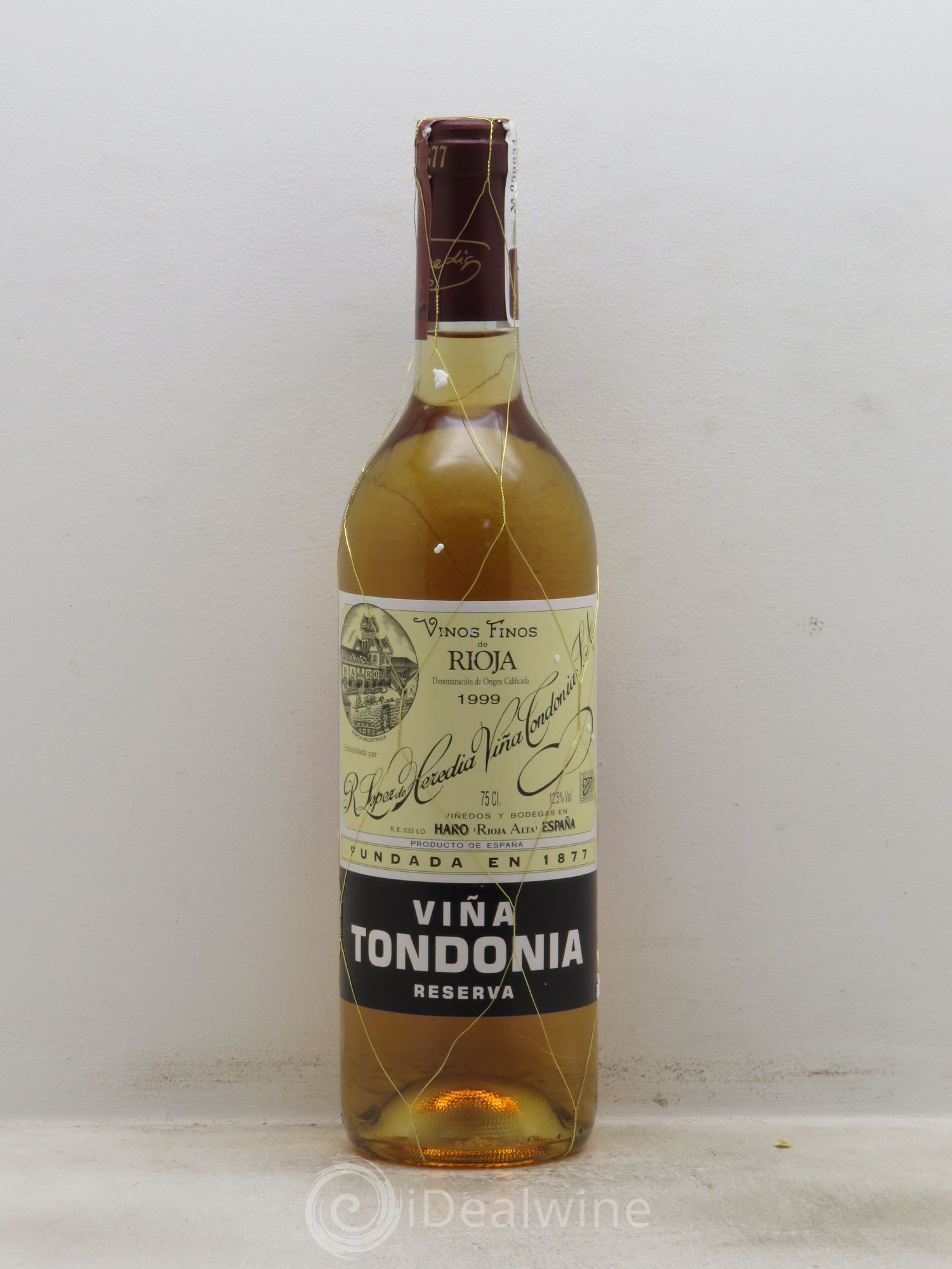 Rioja DOCA Vina Tondonia 1999 - Posten von 1 Flasche - 0