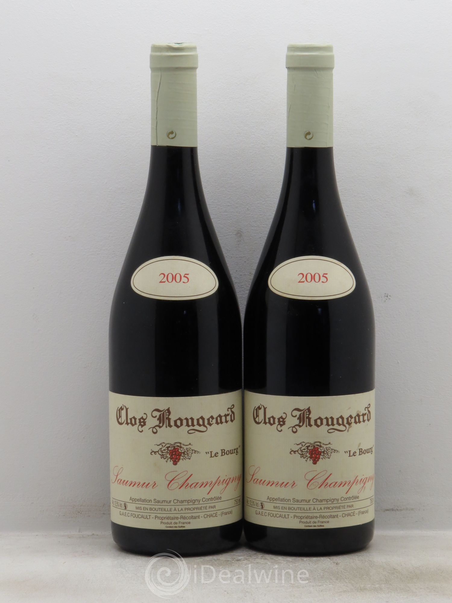 Saumur-Champigny Le Bourg Clos Rougeard 2005 - Lot de 2 bouteilles - 0