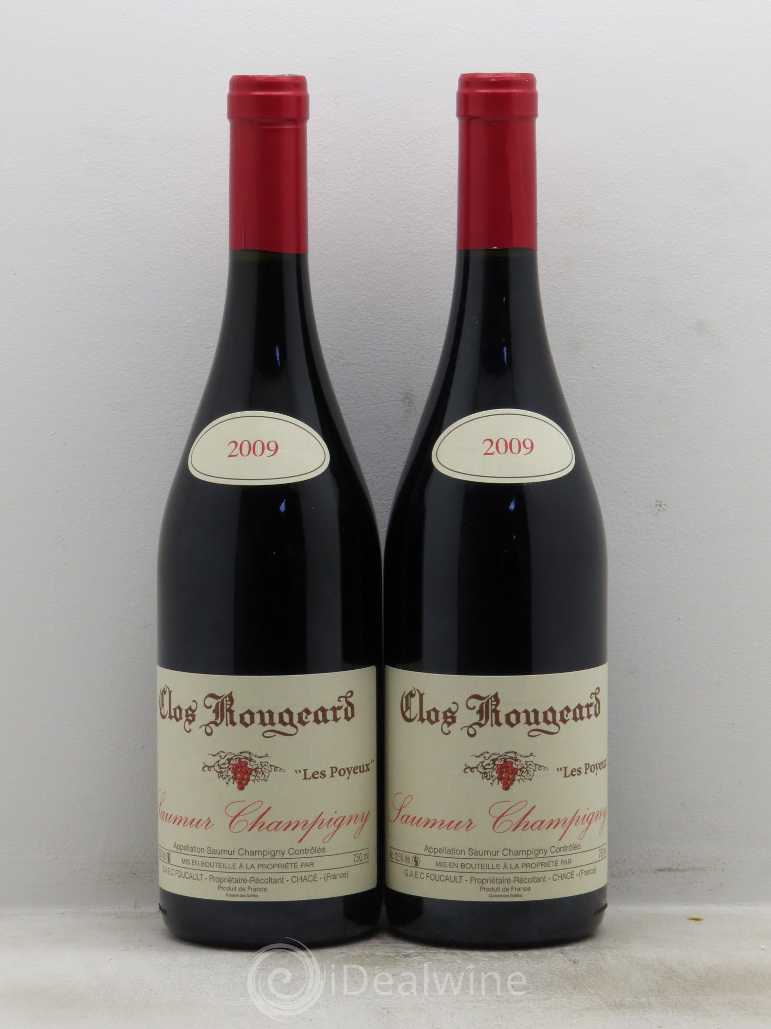 Saumur-Champigny Les Poyeux Clos Rougeard 2009 - Lot de 2 bouteilles - 0