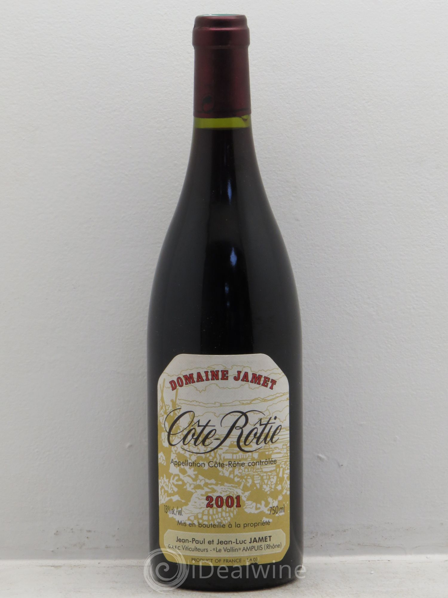 Côte-Rôtie Jamet (Domaine) (sans prix de réserve) 2001 - Lot de 1 bouteille - 0