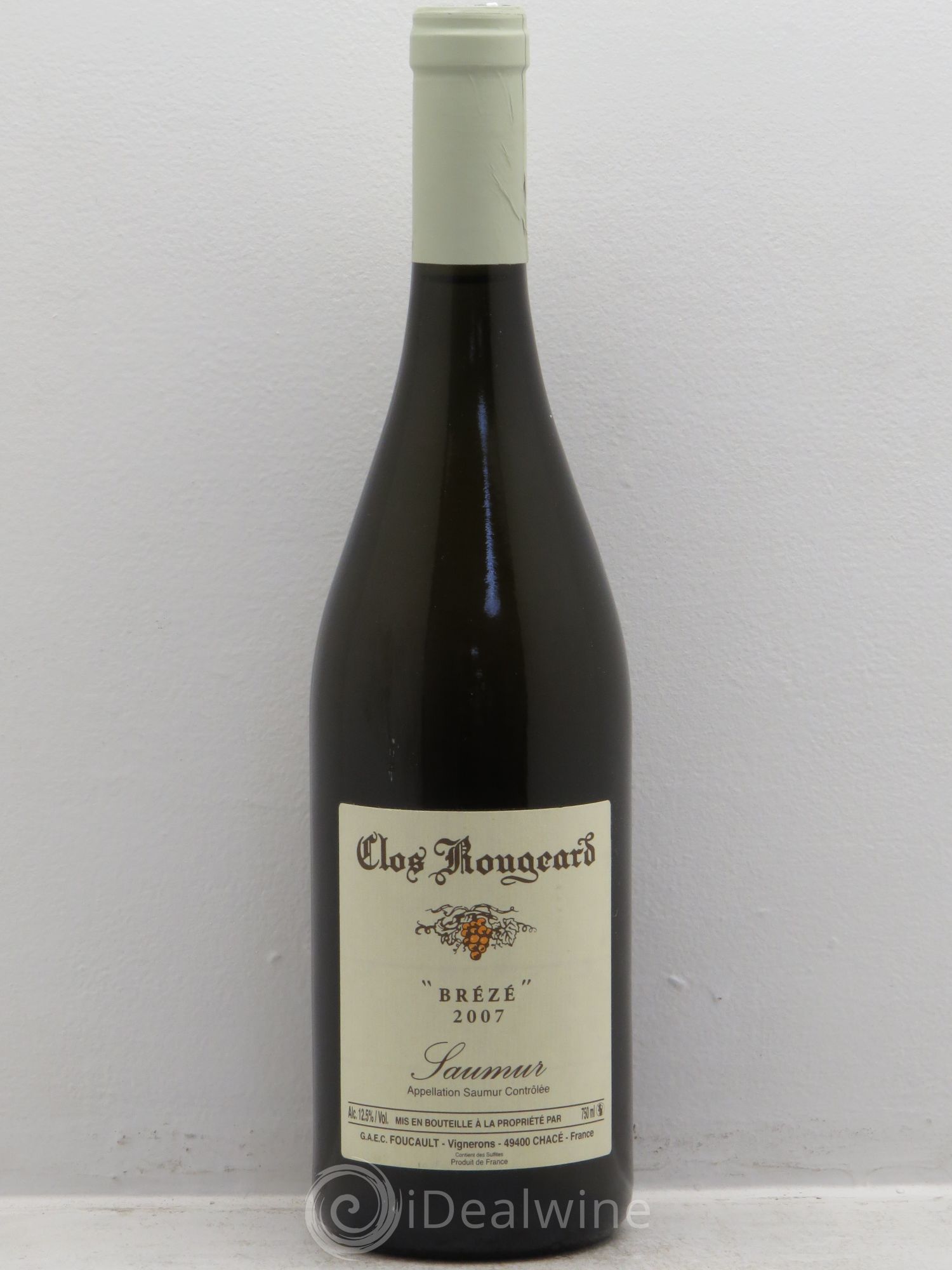 Saumur Brézé Clos Rougeard (sans prix de réserve) 2007 - Lot de 1 bouteille - 0