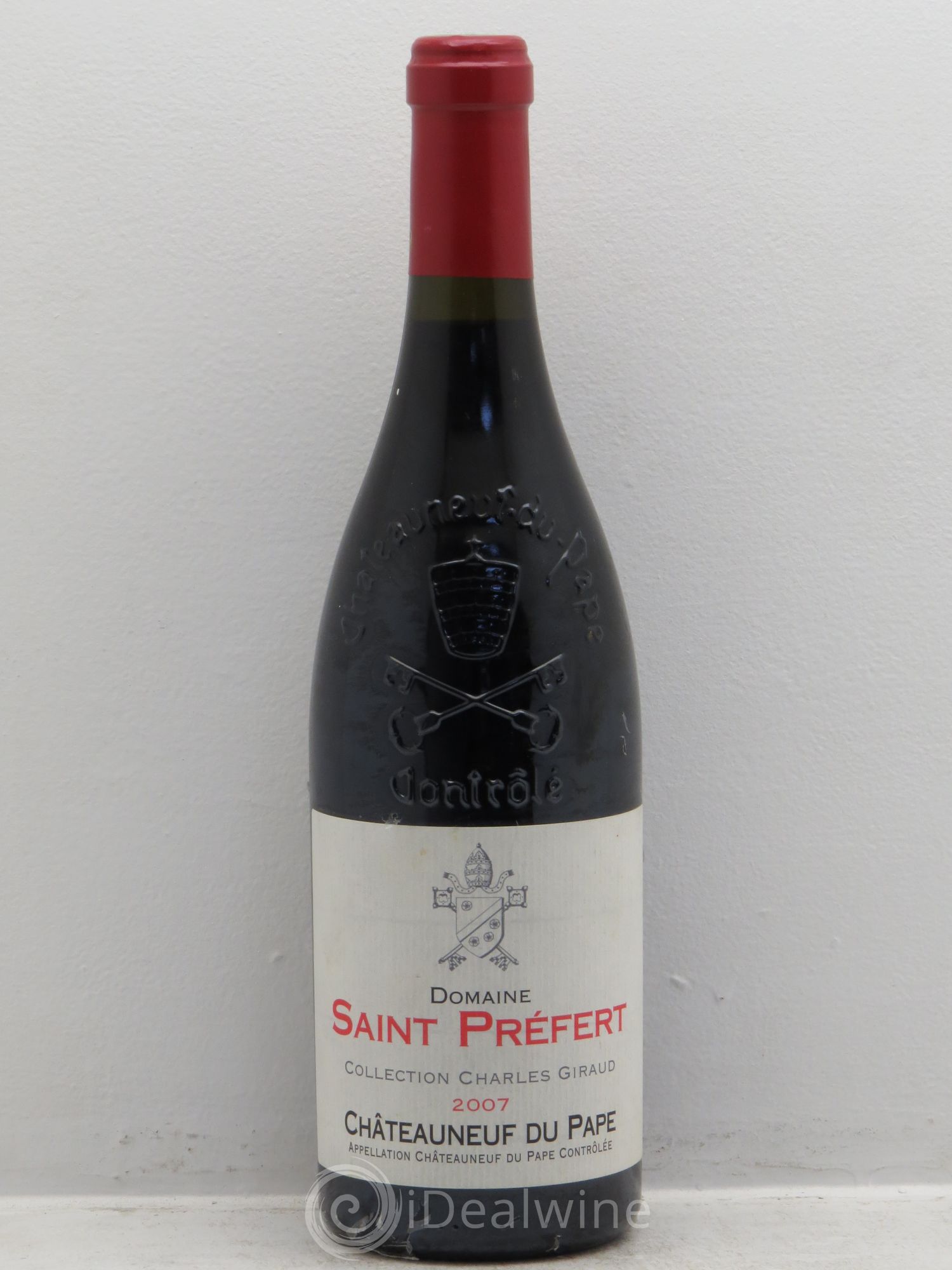 Châteauneuf-du-Pape Collection Charles Giraud Isabel Ferrando (sans prix de réserve) 2007 - Lot de 1 bouteille - 0