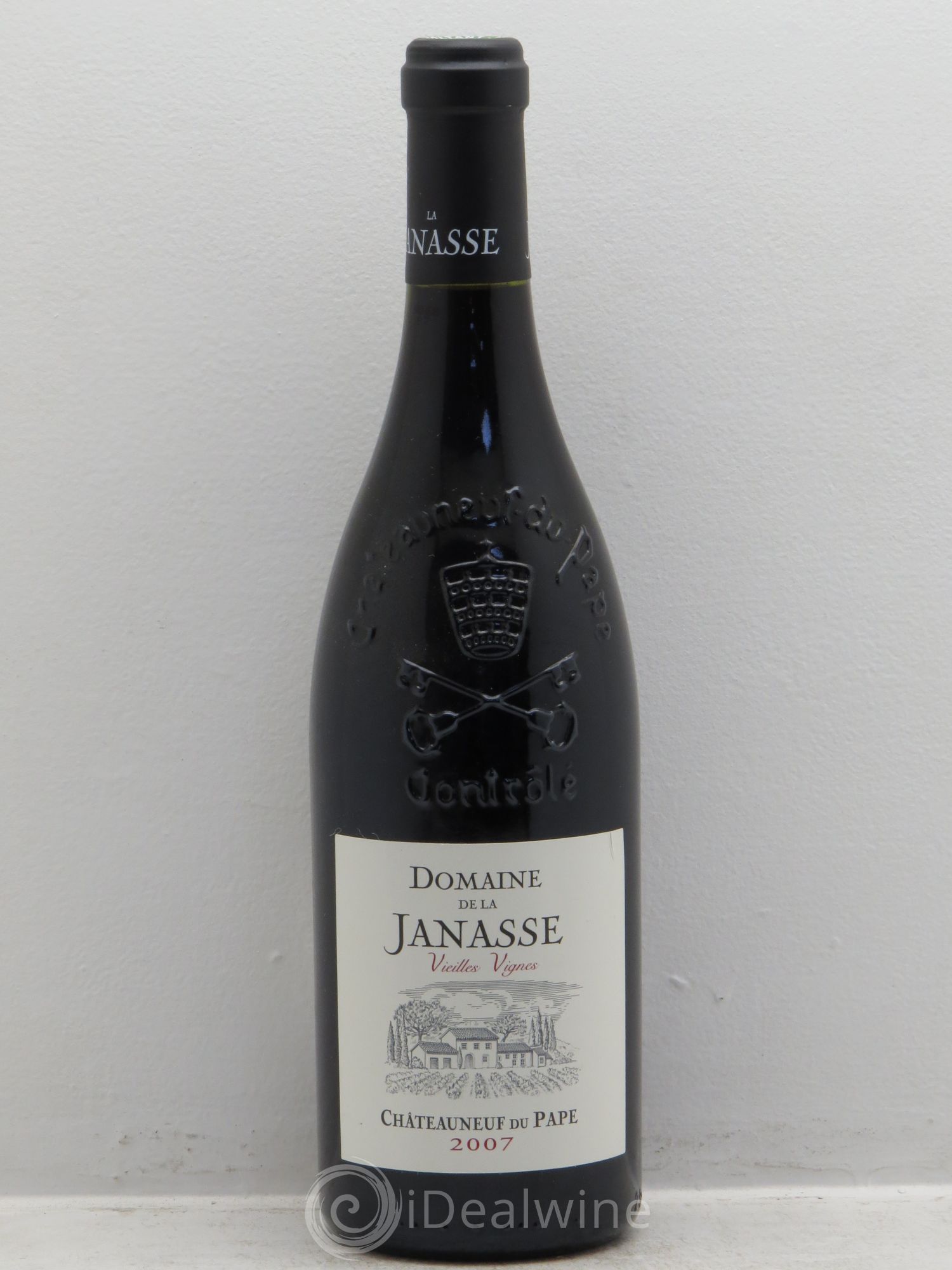 Châteauneuf-du-Pape Cuvée Vieilles Vignes La Janasse (Domaine de) (sans prix de réserve) 2007 - Lot de 1 bouteille - 0