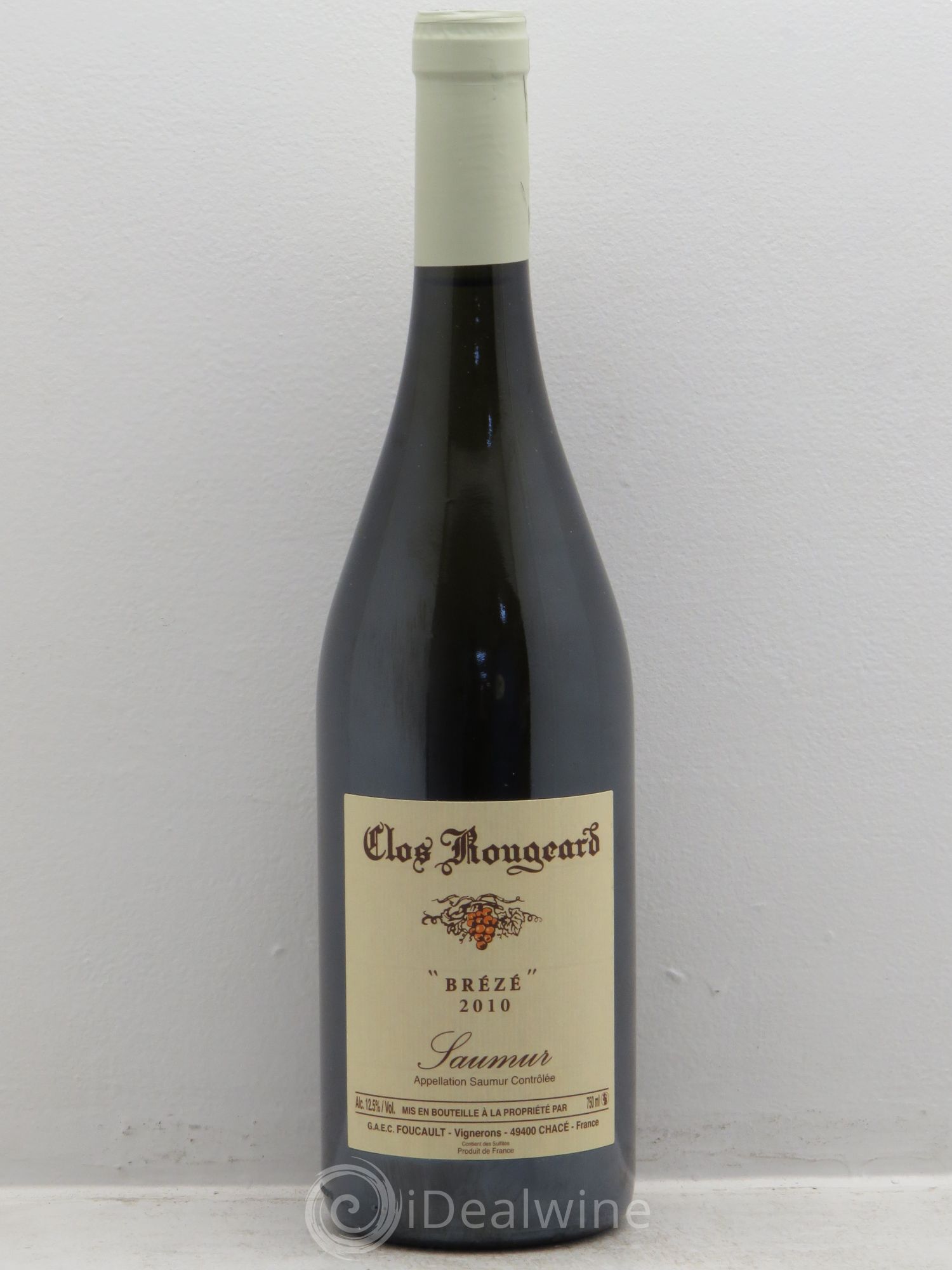 Saumur Brézé Clos Rougeard (sans prix de réserve) 2010 - Lot de 1 bouteille - 0