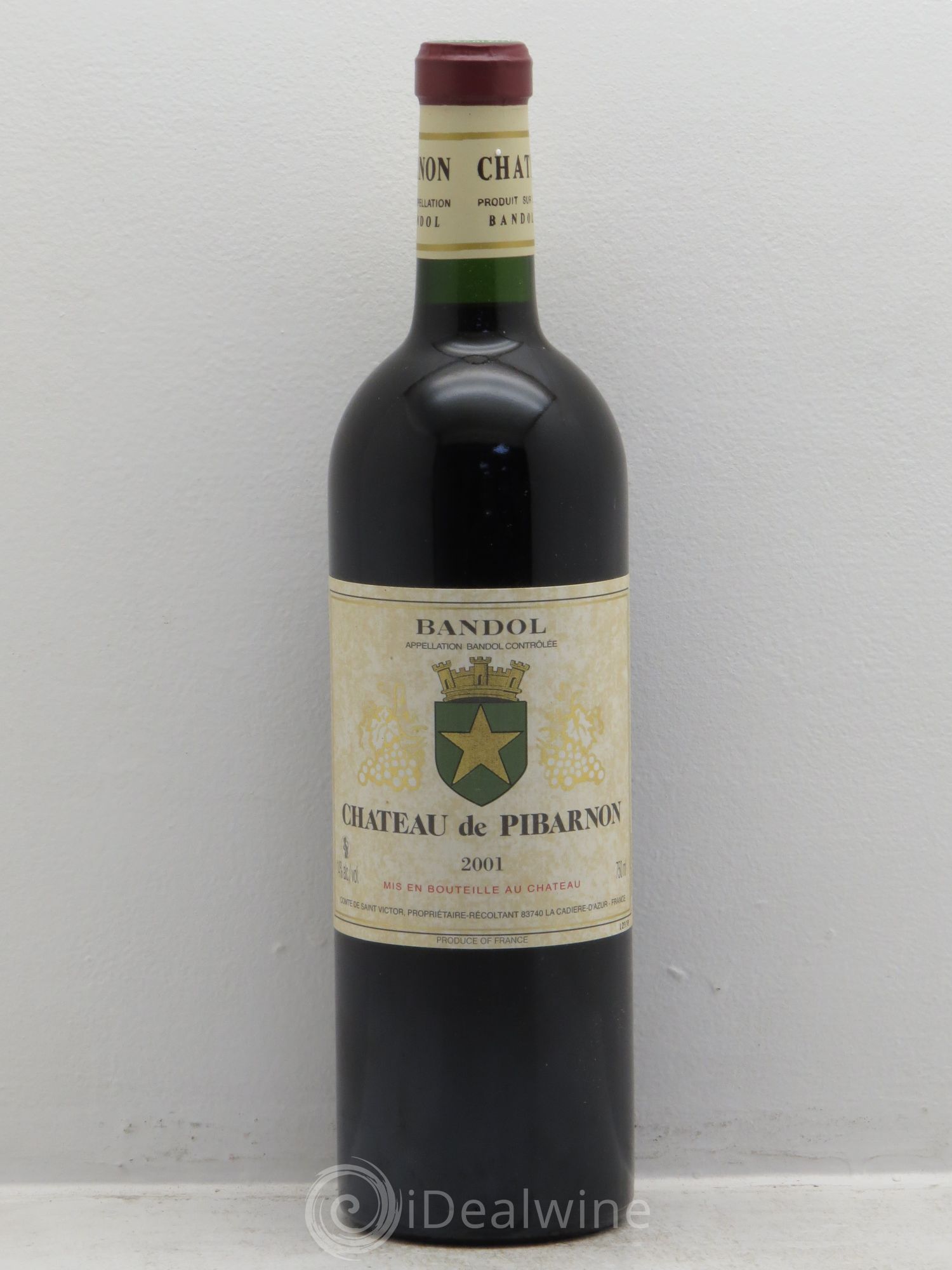 Bandol Château de Pibarnon Comte de Saint-Victor (sans prix de réserve) 2001 - Lot de 1 bouteille - 0