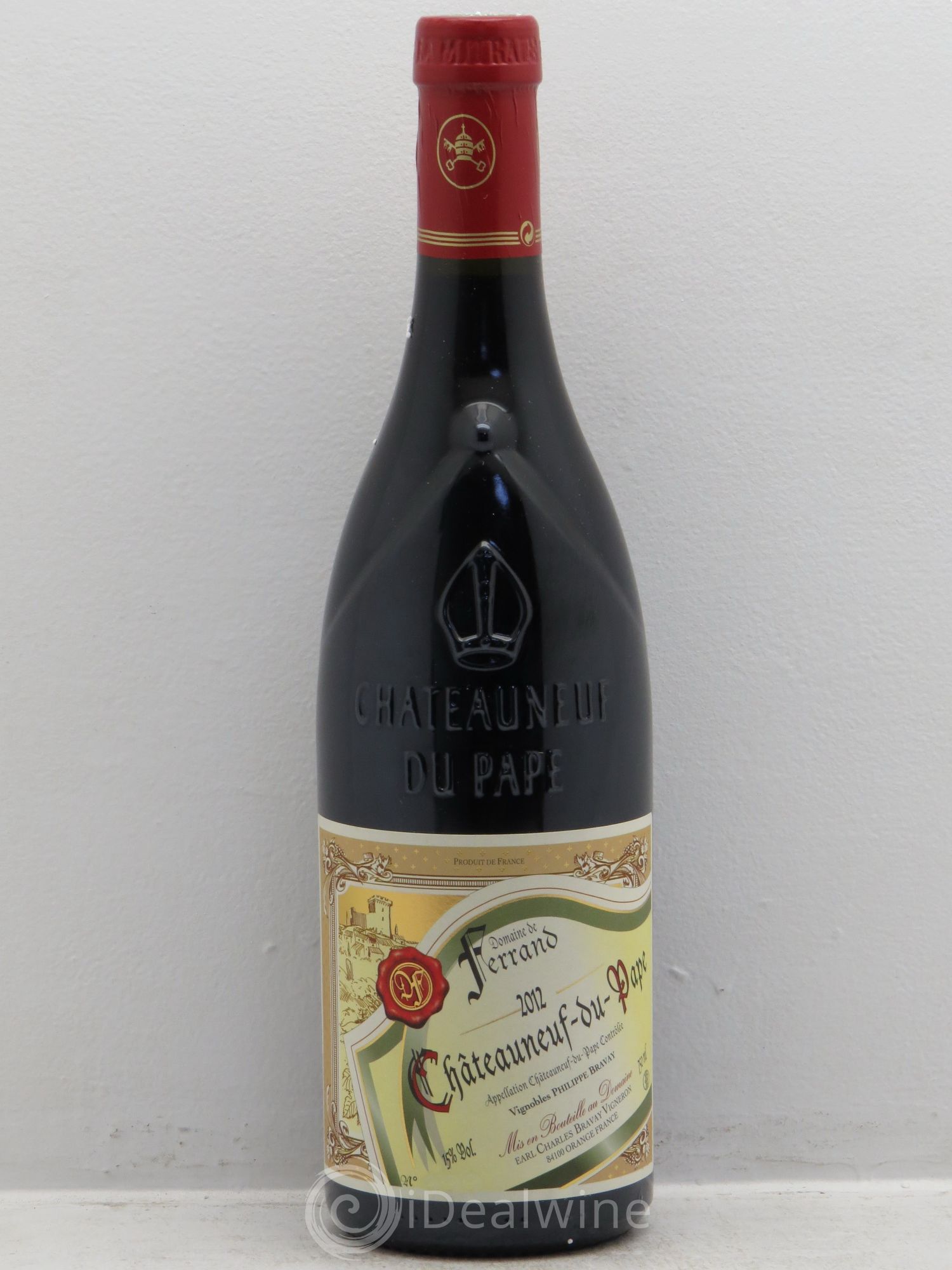 Châteauneuf-du-Pape Domaine Ferrand (sans prix de réserve) 2012 - Posten von 1 Flasche - 0