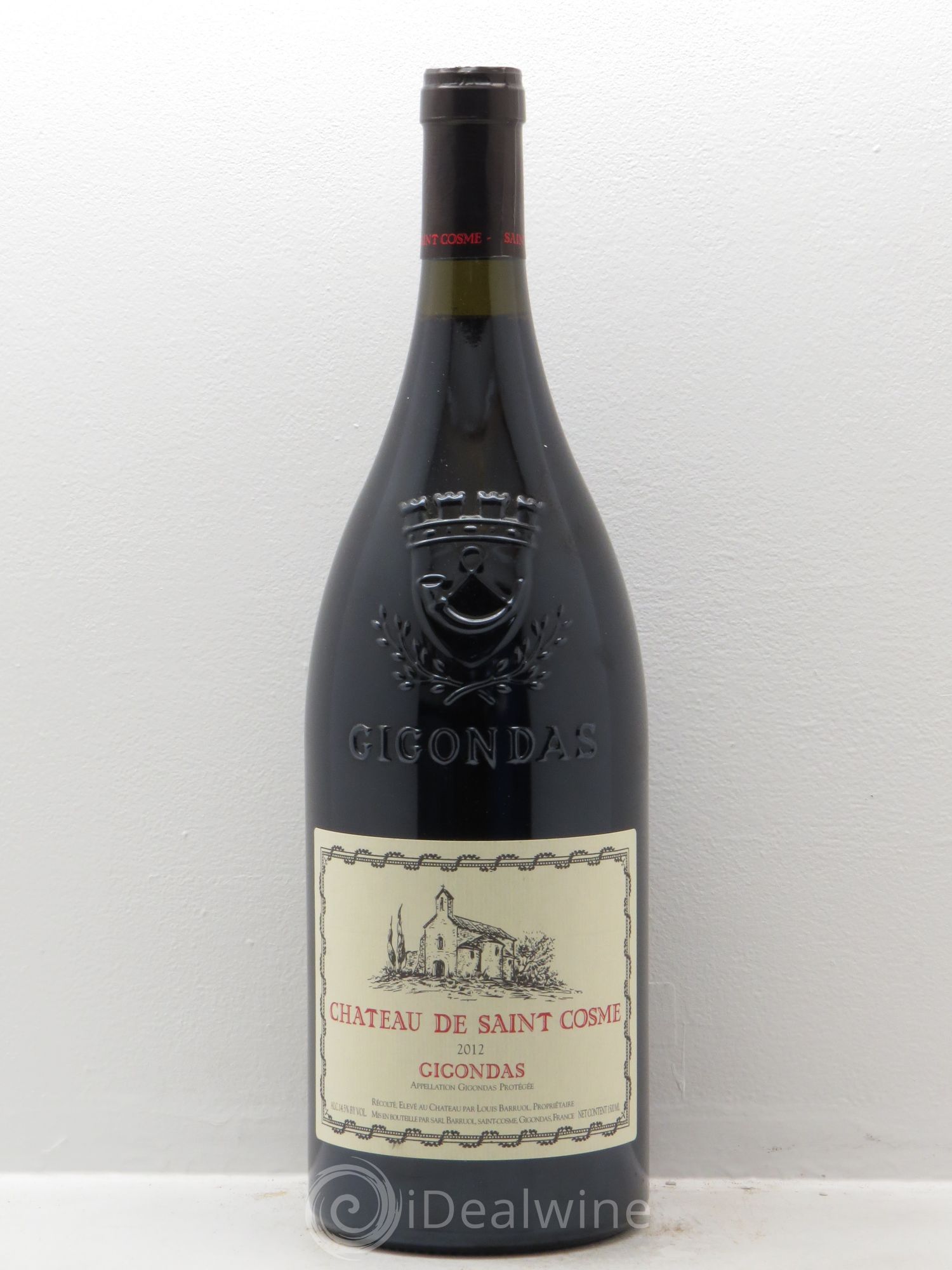 Gigondas Saint Cosme (sans prix de réserve) 2012 - Posten von 1 Magnum - 0