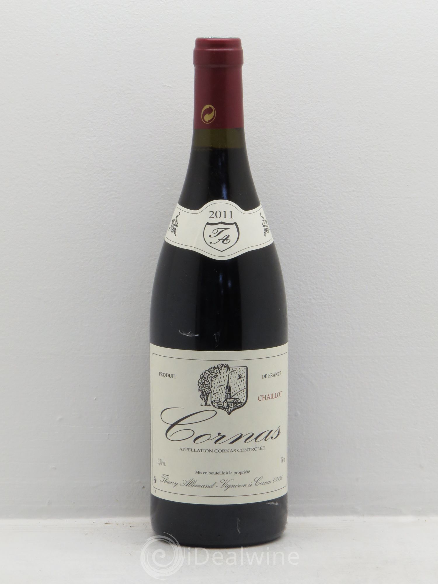 Cornas Chaillot Thierry Allemand 2011 - Lot de 1 bouteille - 0