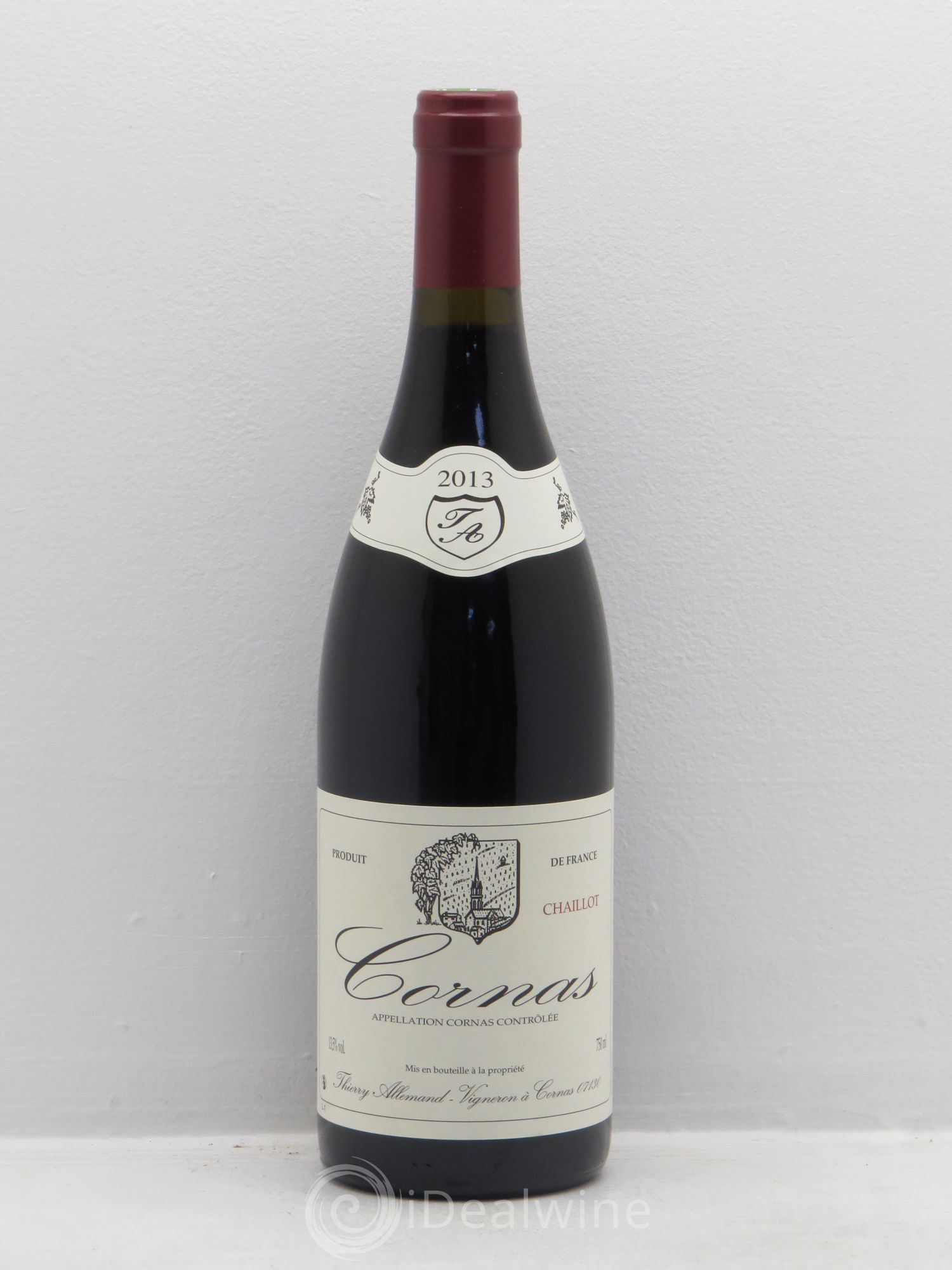 Cornas Chaillot Thierry Allemand 2013 - Lot de 1 bouteille - 0