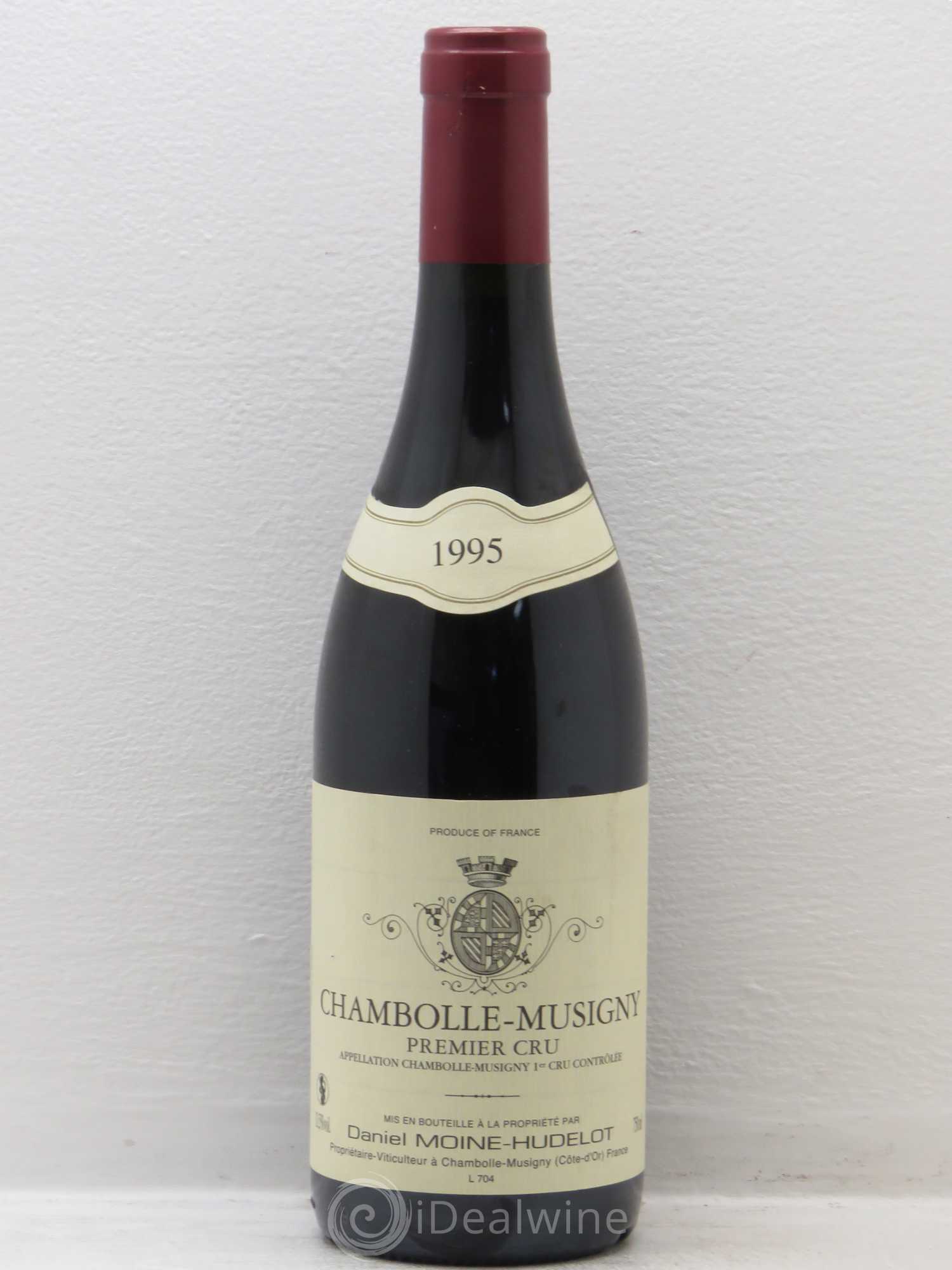 Chambolle-Musigny 1er Cru 1995 - Lot de 1 bouteille - 0