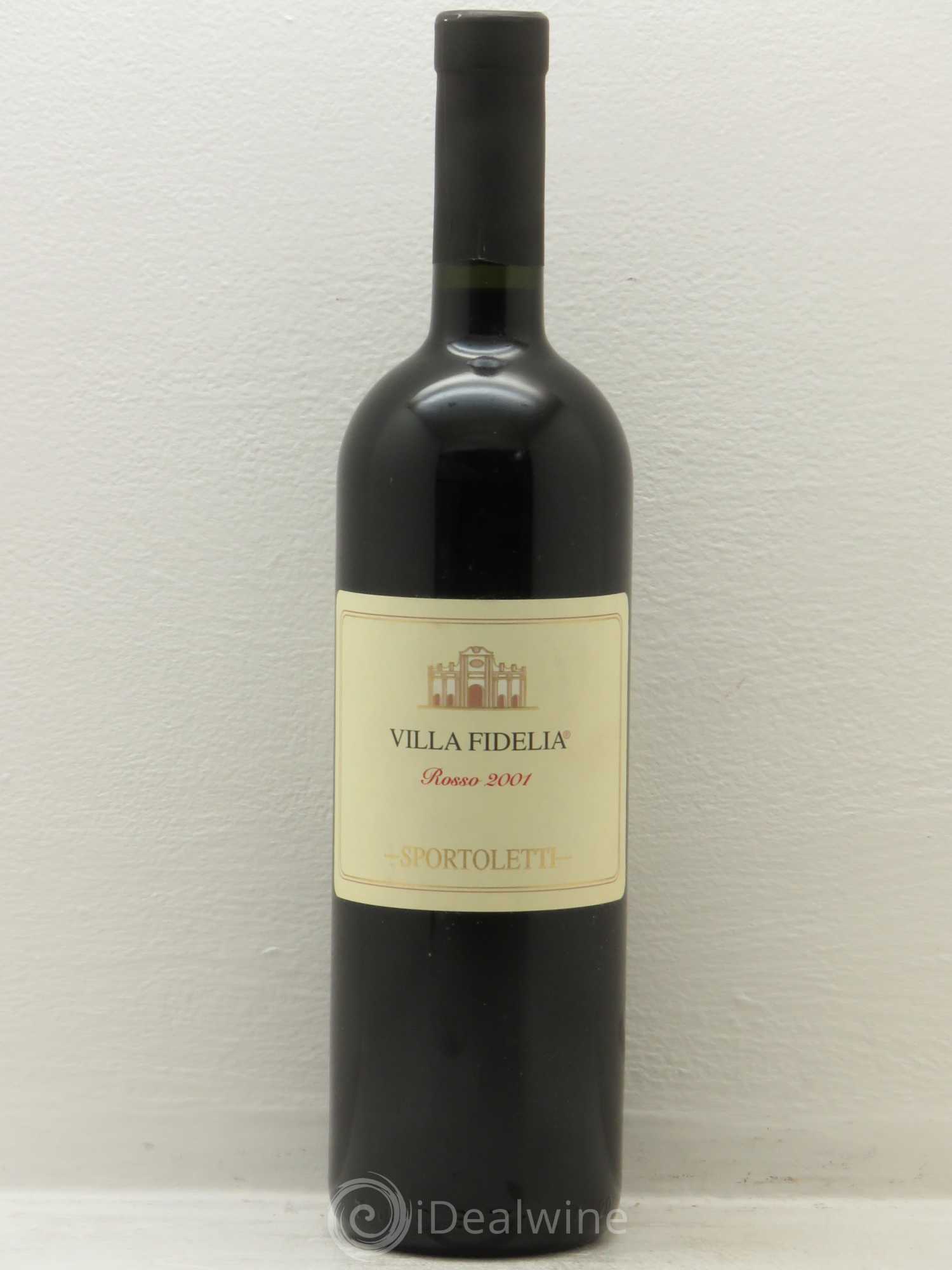 Ombrie Sportoletti IGT Villa Fidelia (sans prix de réserve) 2001 - Lot de 1 bouteille - 0