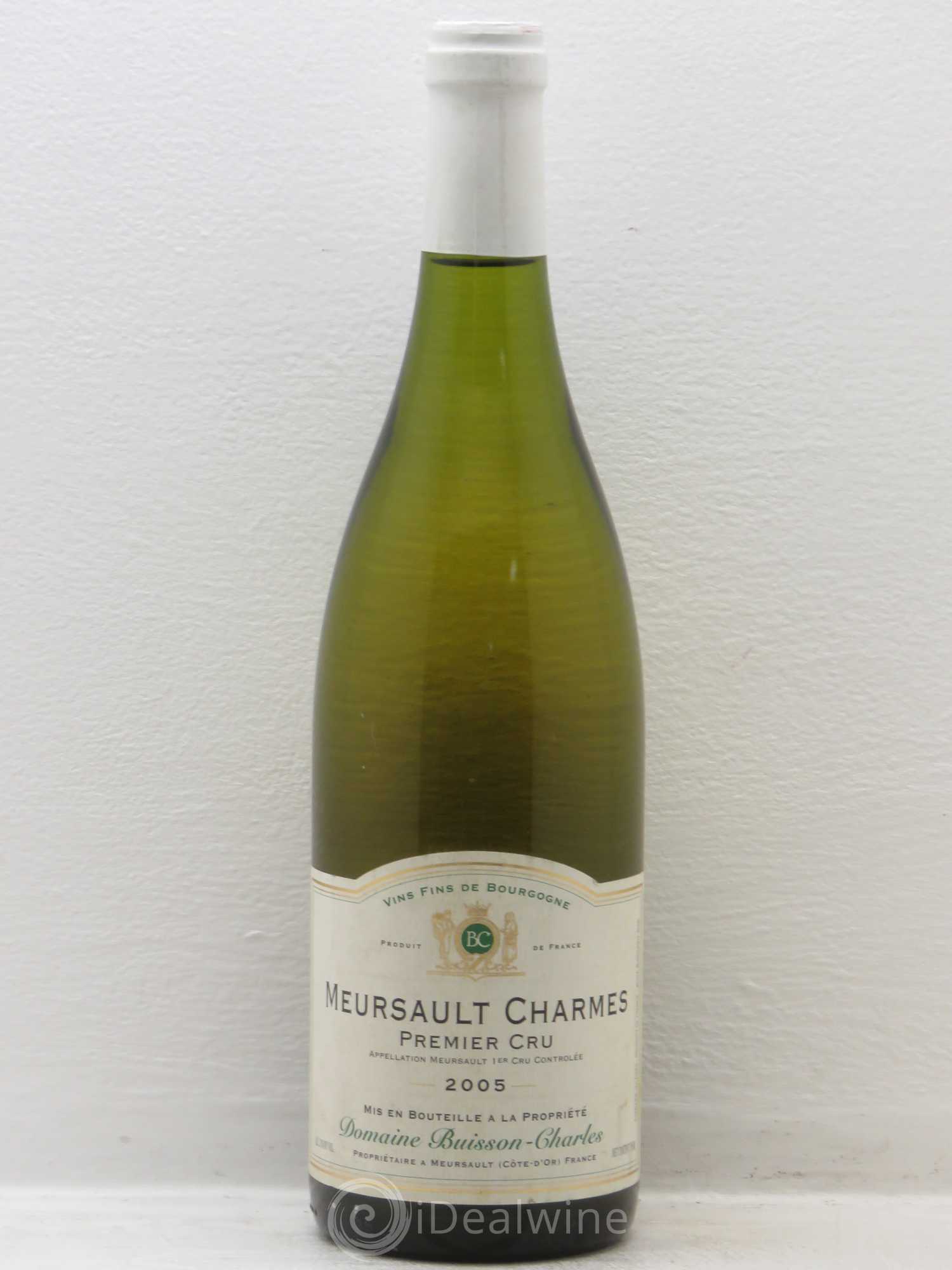Meursault 1er Cru (sans prix de réserve) 2005 - Lot de 1 bouteille - 0
