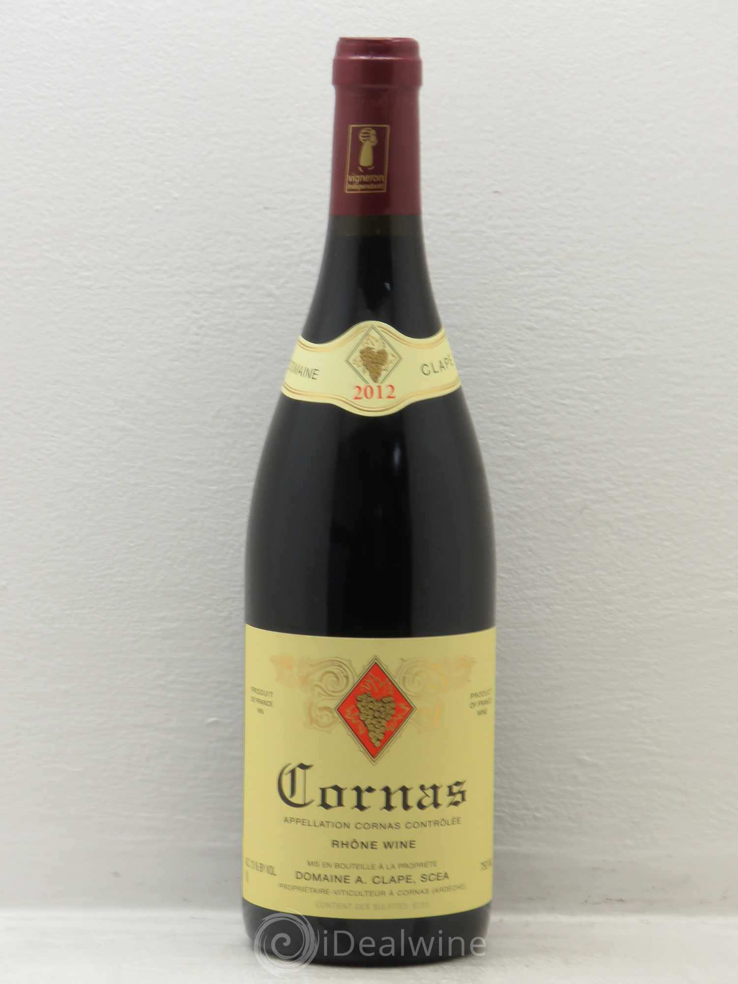 Cornas Auguste Clape 2012 - Lot de 1 bouteille - 0