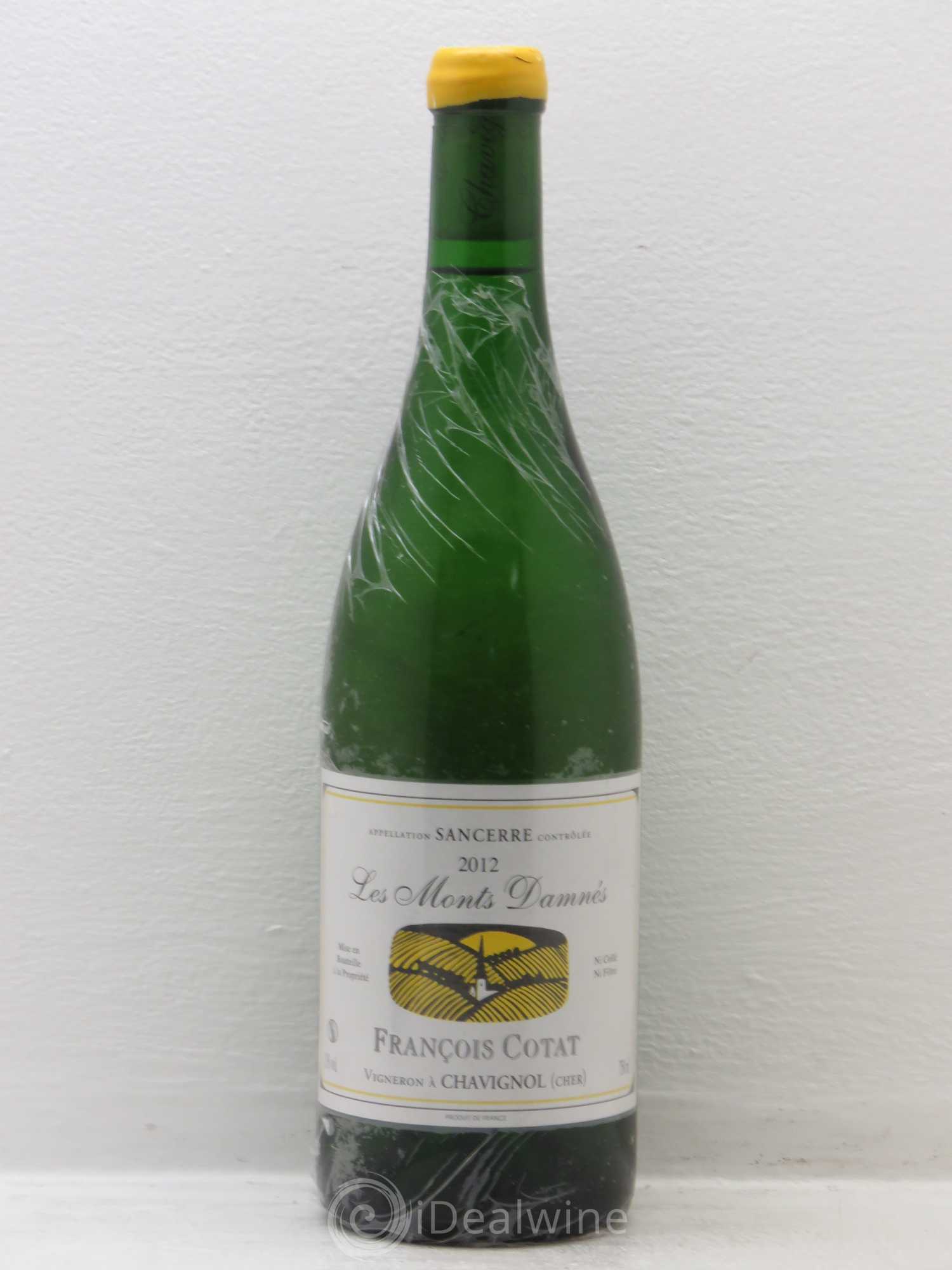 Sancerre Les Monts Damnés François Cotat 2012 - Lot de 1 bouteille - 0