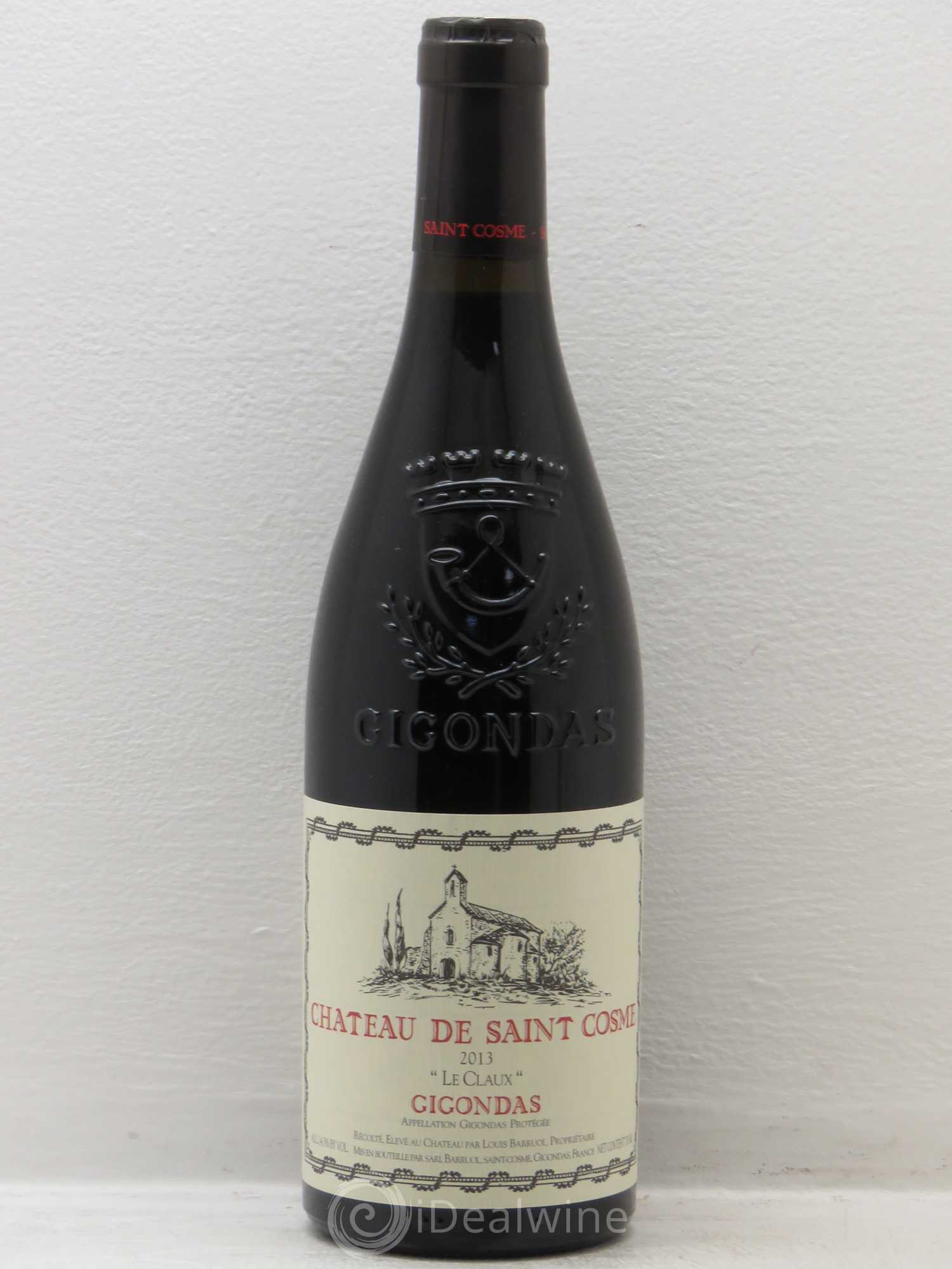 Gigondas Le Claux Saint Cosme 2013 - Lot de 1 bouteille - 0