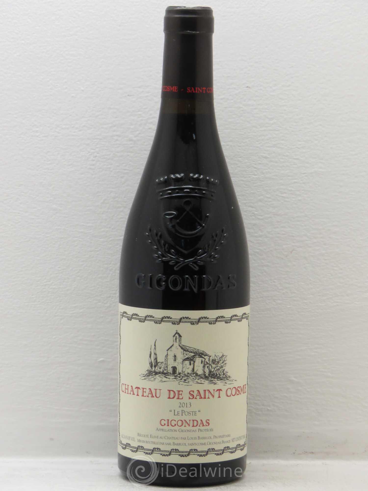 Gigondas Le Poste Saint Cosme (sans prix de réserve) 2013 - Lot de 1 bouteille - 0