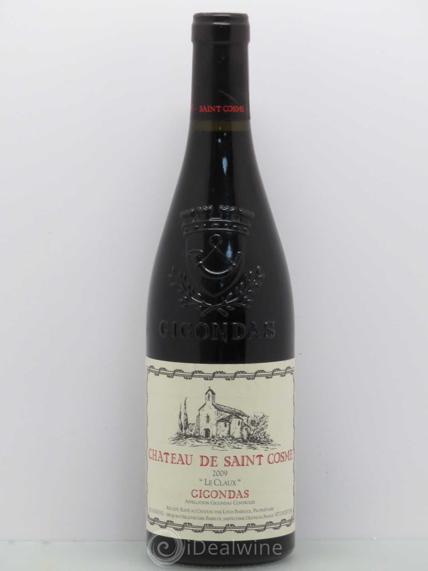 Gigondas Le Claux Saint Cosme (sans prix de réserve) 2009 - Lot de 1 bouteille - 0