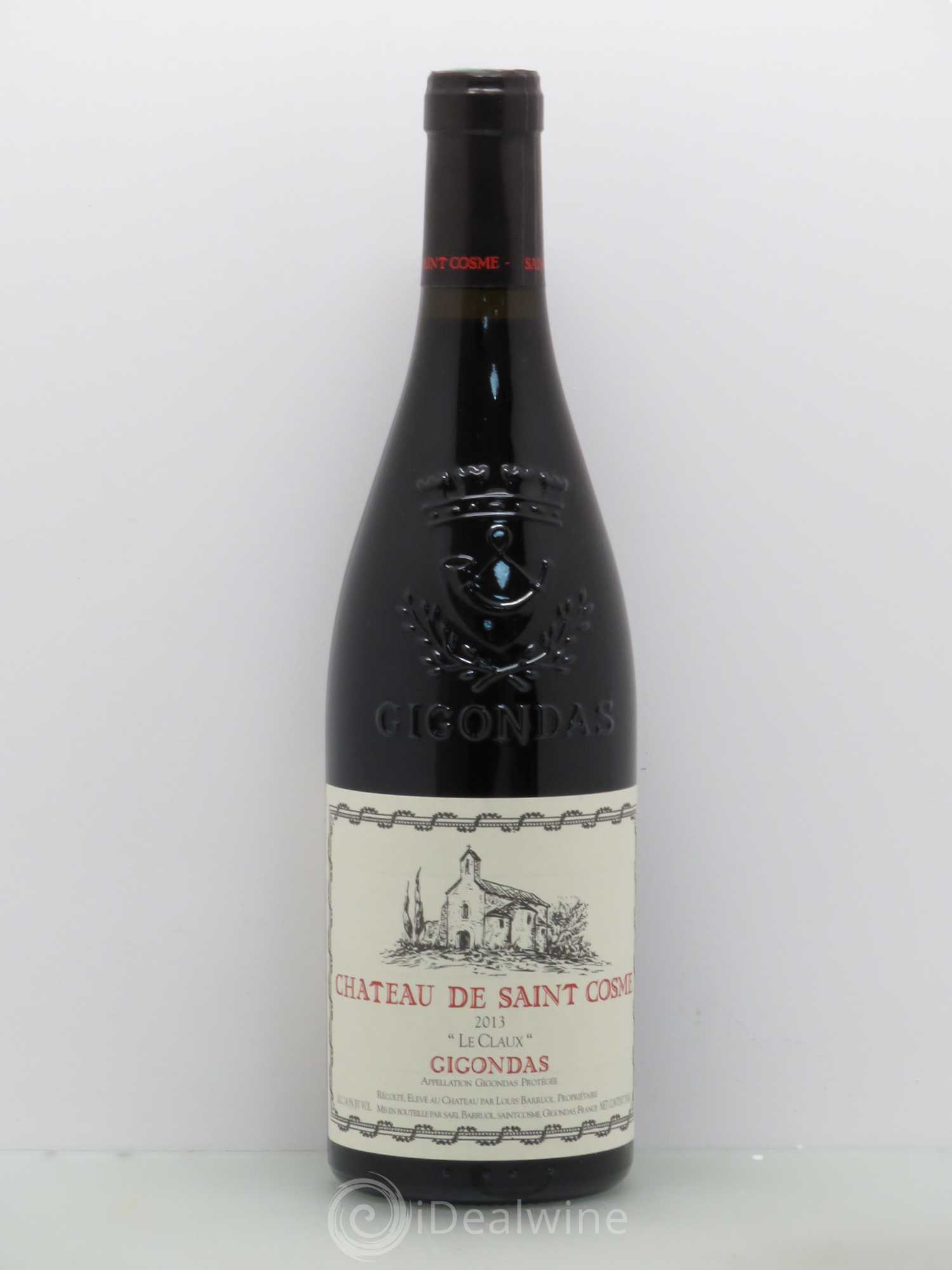 Gigondas Le Claux Saint Cosme (sans prix de réserve) 2013 - Lot de 1 bouteille - 0
