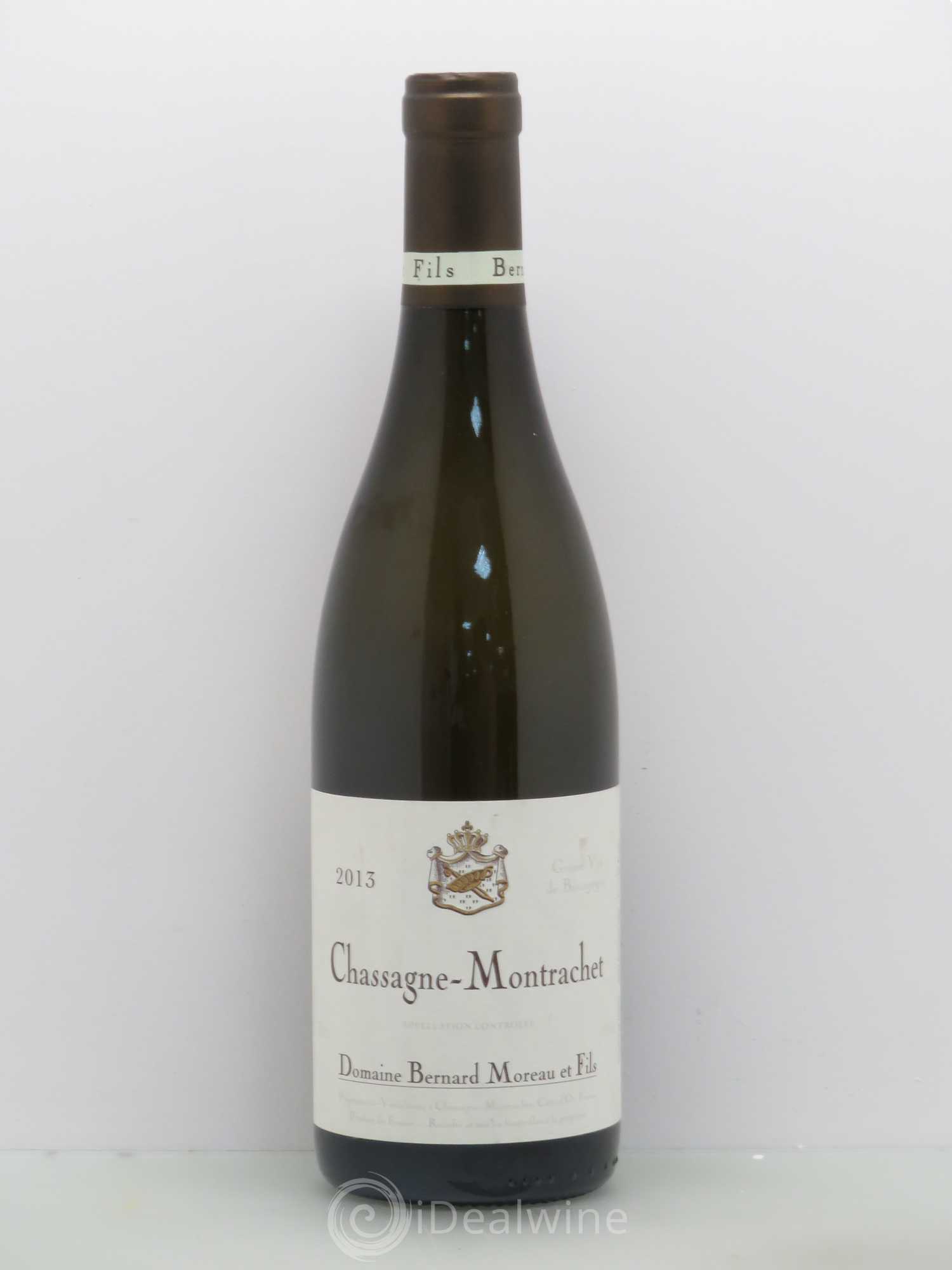 Chassagne-Montrachet B. Moreau (sans prix de réserve) 2013 - Posten von 1 Flasche - 0