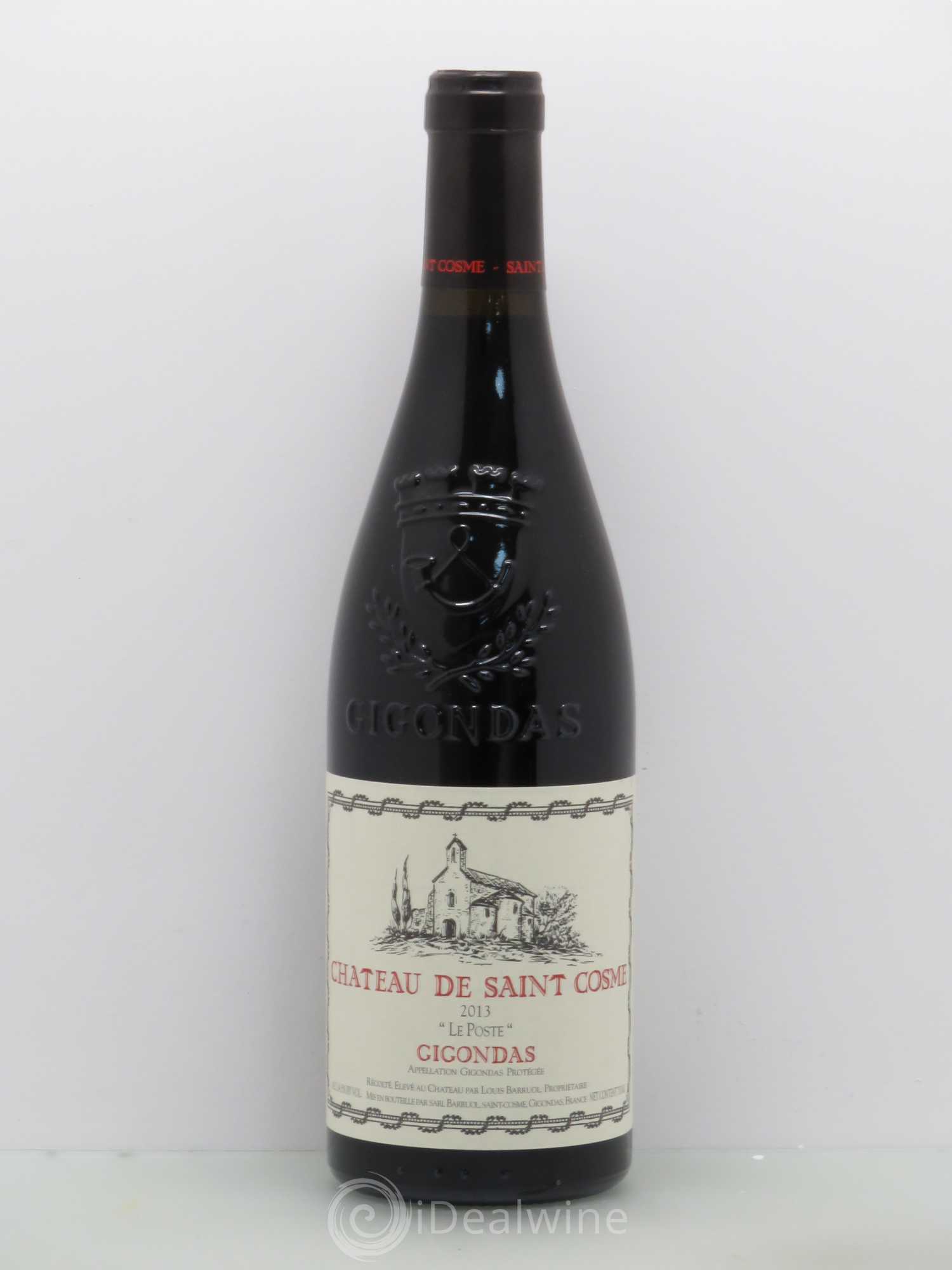 Gigondas Le Poste Saint Cosme (sans prix de réserve) 2013 - Lot de 1 bouteille - 0